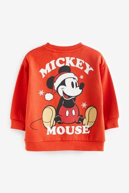 Next Sweatshirt Micky Maus Weihnachtspullover aus Jersey (1-tlg)