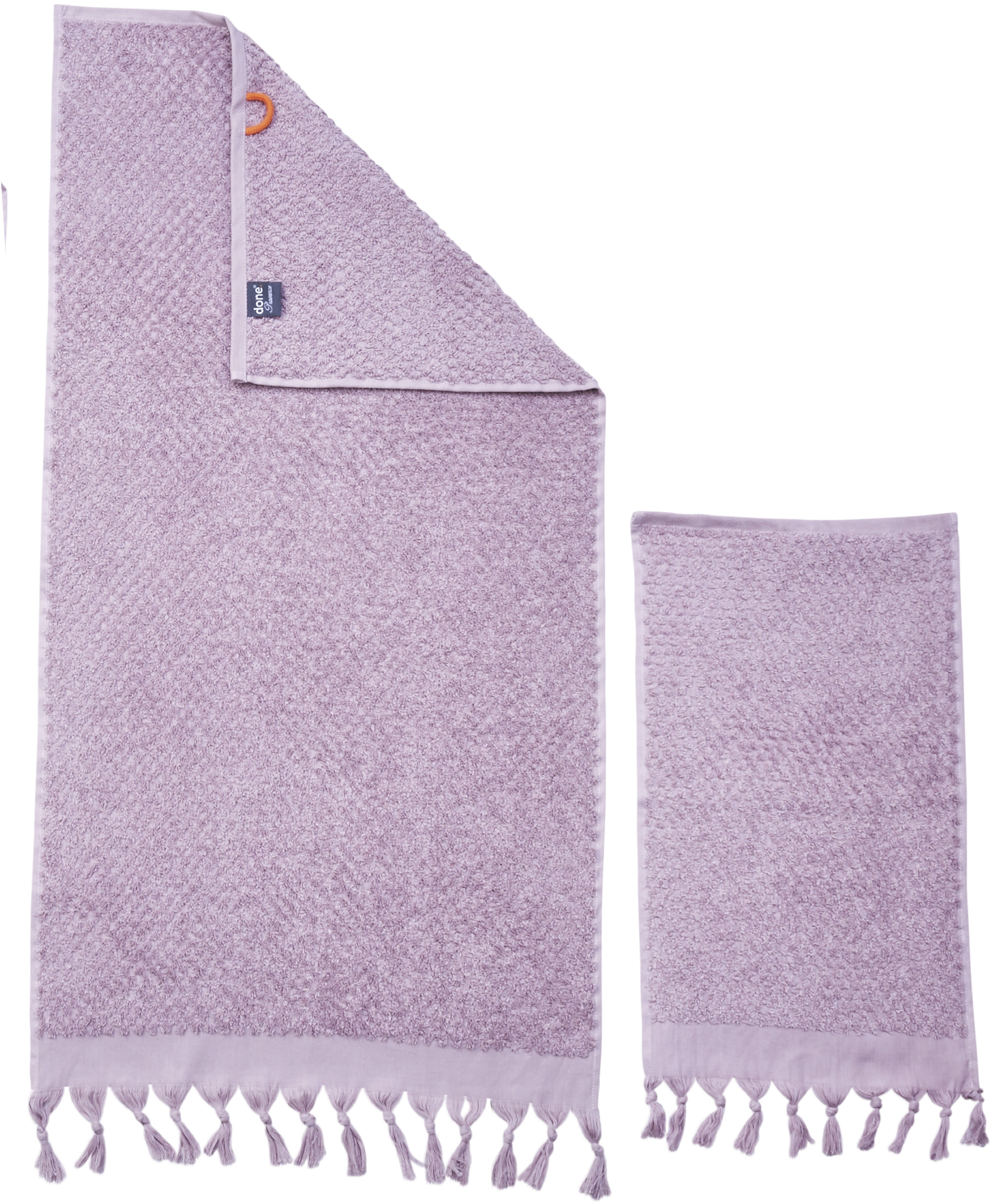 done.® Handtuch Set Provence Honeycomb 2 Gästetücher (30x50 cm), 2 Handtücher (50x100 cm), Walkfrottier (Set, 4-St), Waben-Optik, verschiedene Set Varianten erhältlich