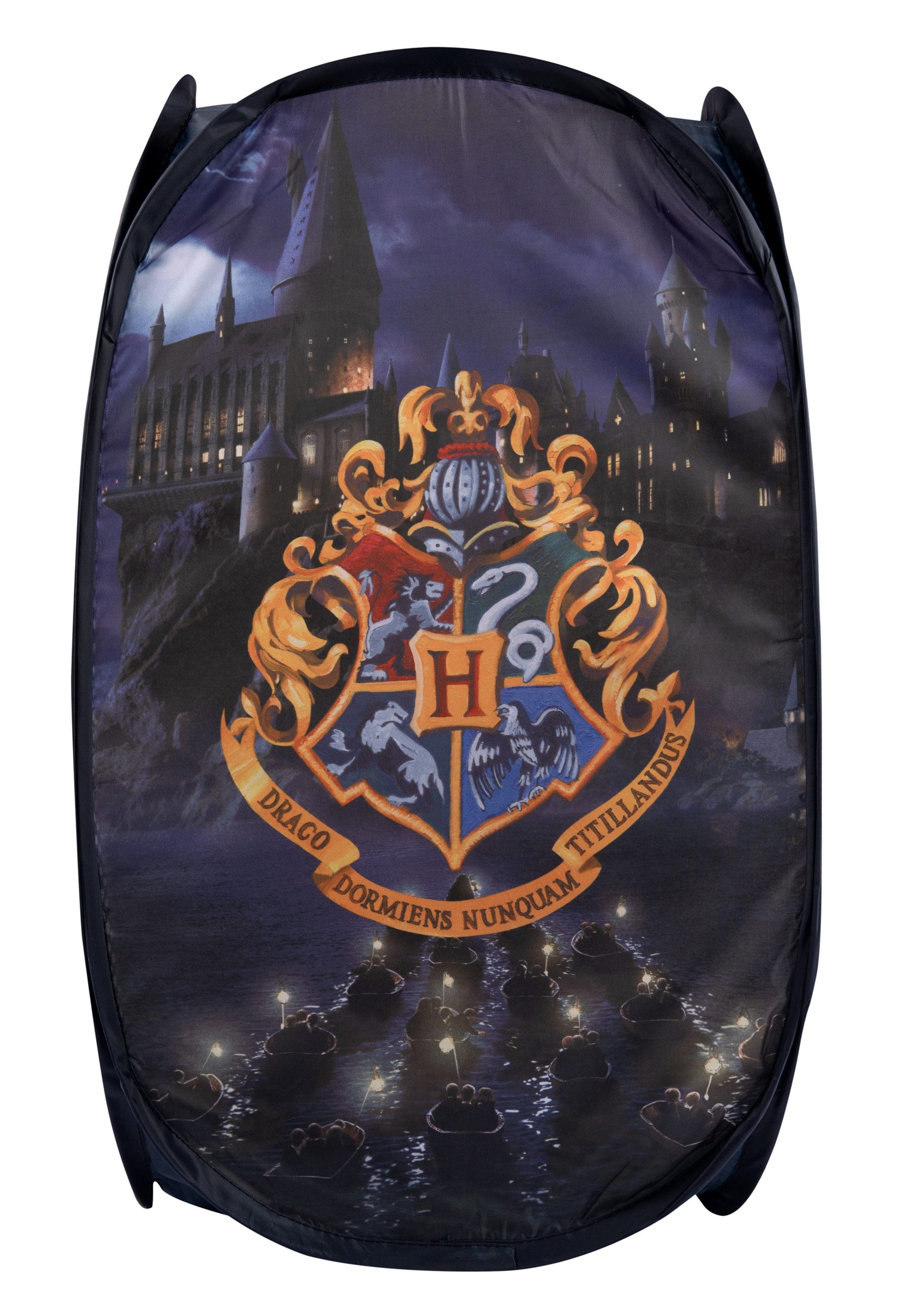 United Labels® Aufbewahrungsbox Harry Potter Aufbewahrungskorb - Hogwarts Faltbar 34 x 34 x 59 cm