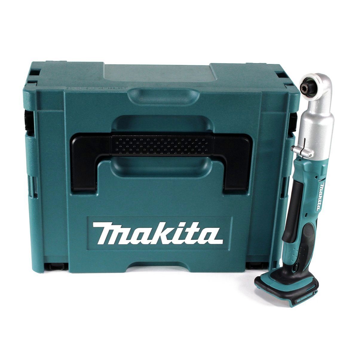 Makita Akku-Schlagschrauber DTL 061 ZJ Akku Winkelschlagschrauber 18V 1/4" 60Nm + Makpac Solo