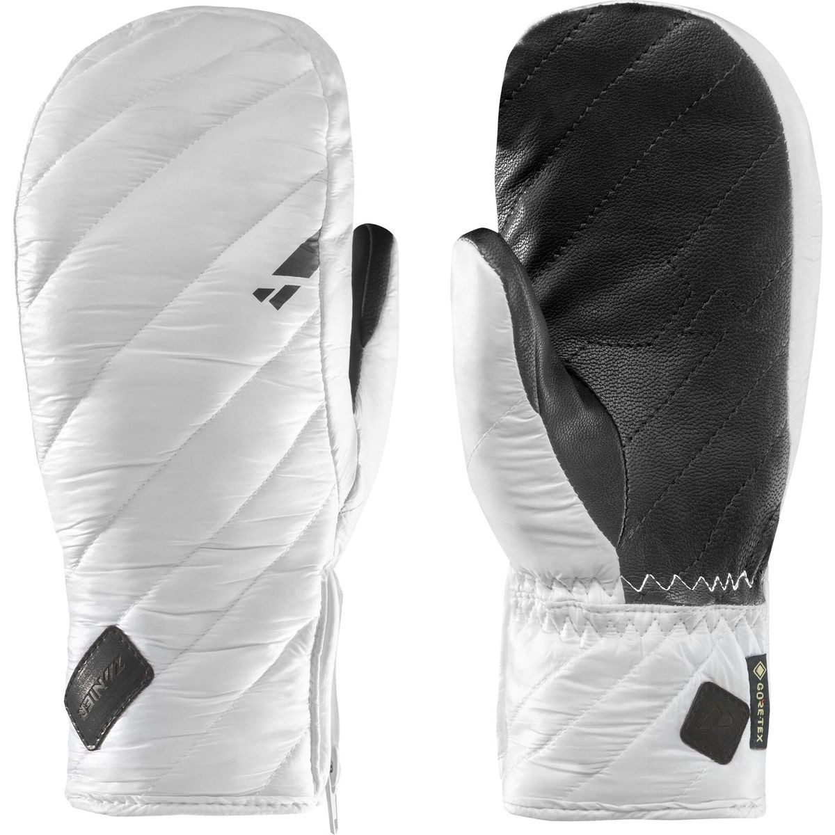 Zanier Multisporthandschuhe CLOUD.STX Mitten Hochisolierte und wasserdichte Damen-Fäustlinge mit eleganten Details