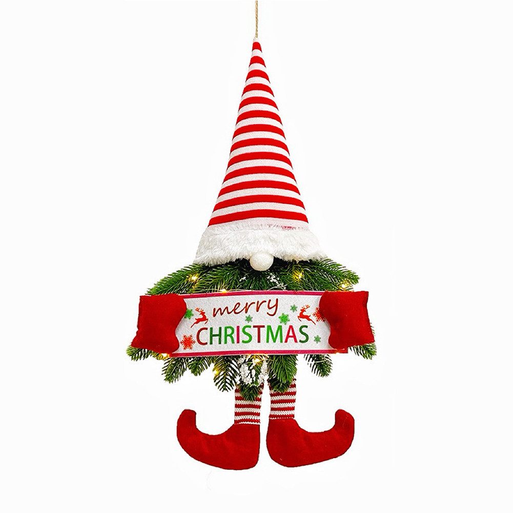 Coonoor Weihnachtsfigur Weihnachtskranz mit LED 60 günstig online kaufen