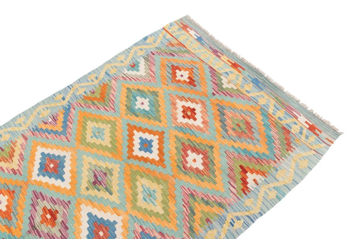 Orientteppich Kelim Afghan mm 99x144 Trading, Nain Handgewebter rechteckig, Orientteppich, 3 Höhe