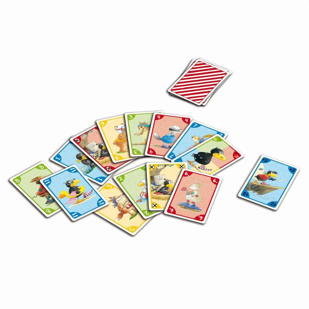HUCH! Spiel Der kleine Rabe Socke - Mau Mau
