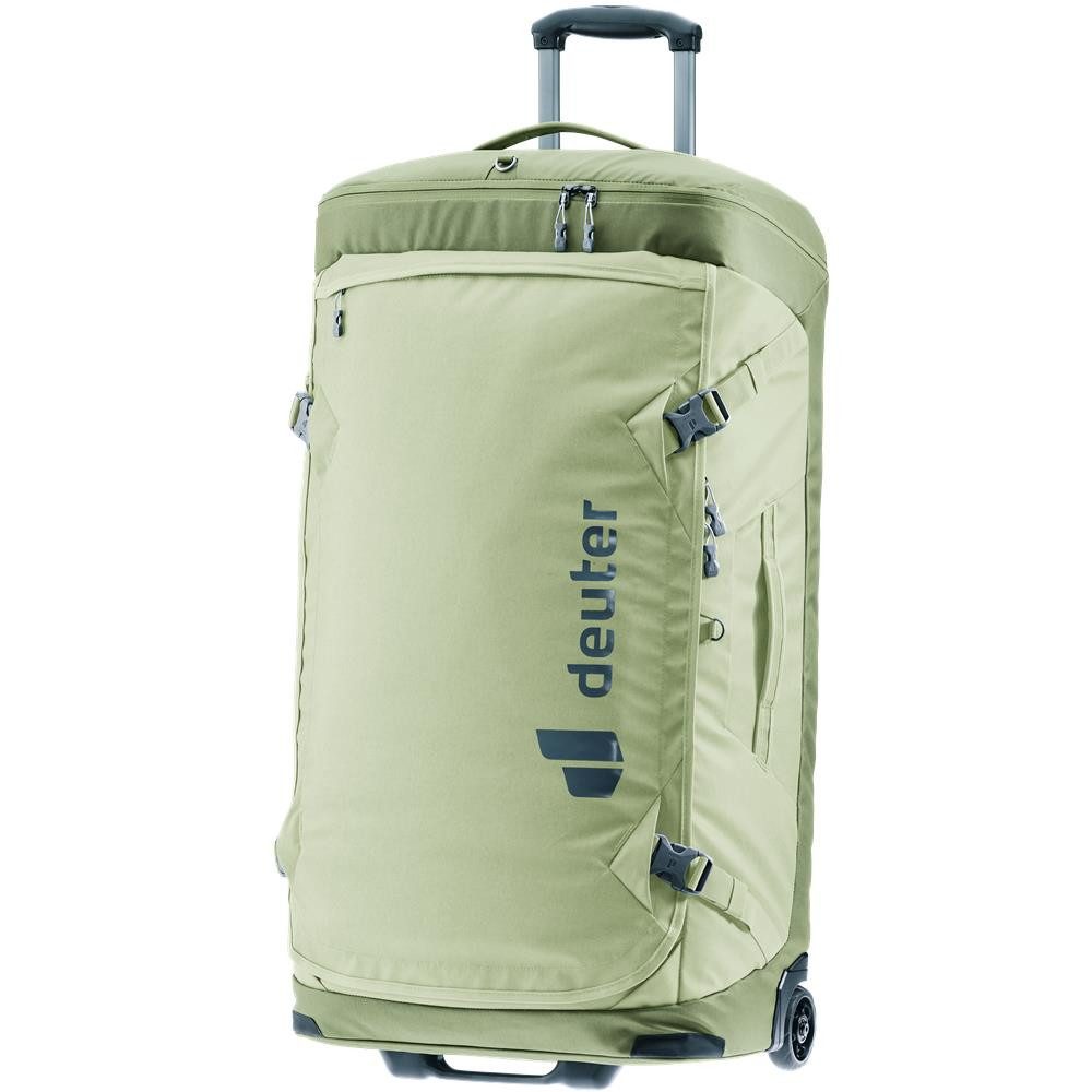 deuter Trolley Duffel Pro Movo 90, Reisekoffer mineral-grove (grün) Rollkoffer mit 2 Rädern