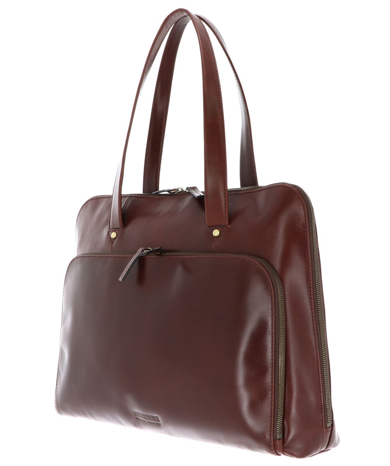 Leonhard Heyden Businesstasche Damen Businesstasche 1 Fach 5257 (Set, 2-tlg), aus echtem Rindsleder