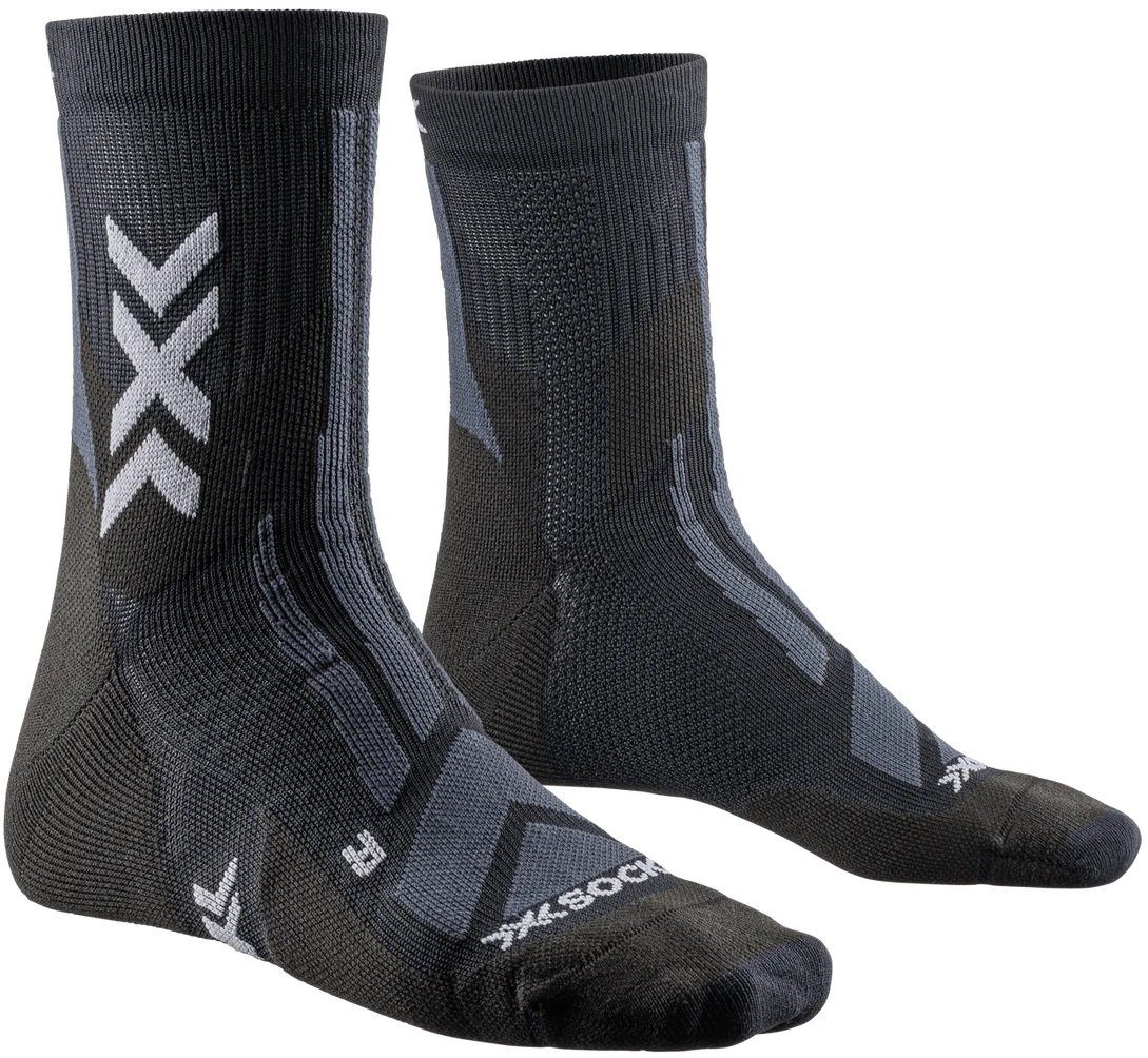Wandersocken Hike Discover Ankle schwarz/charcoal Herren - 1 Paar