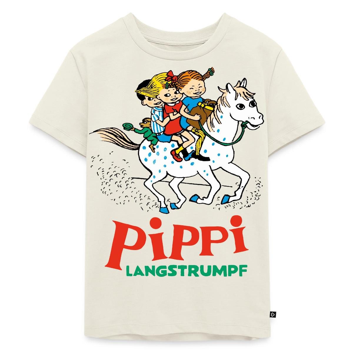 T-Shirt Pippi Langstrumpf Ausritt Mit Annika Und Tommy Kinder Premium T-Shirt