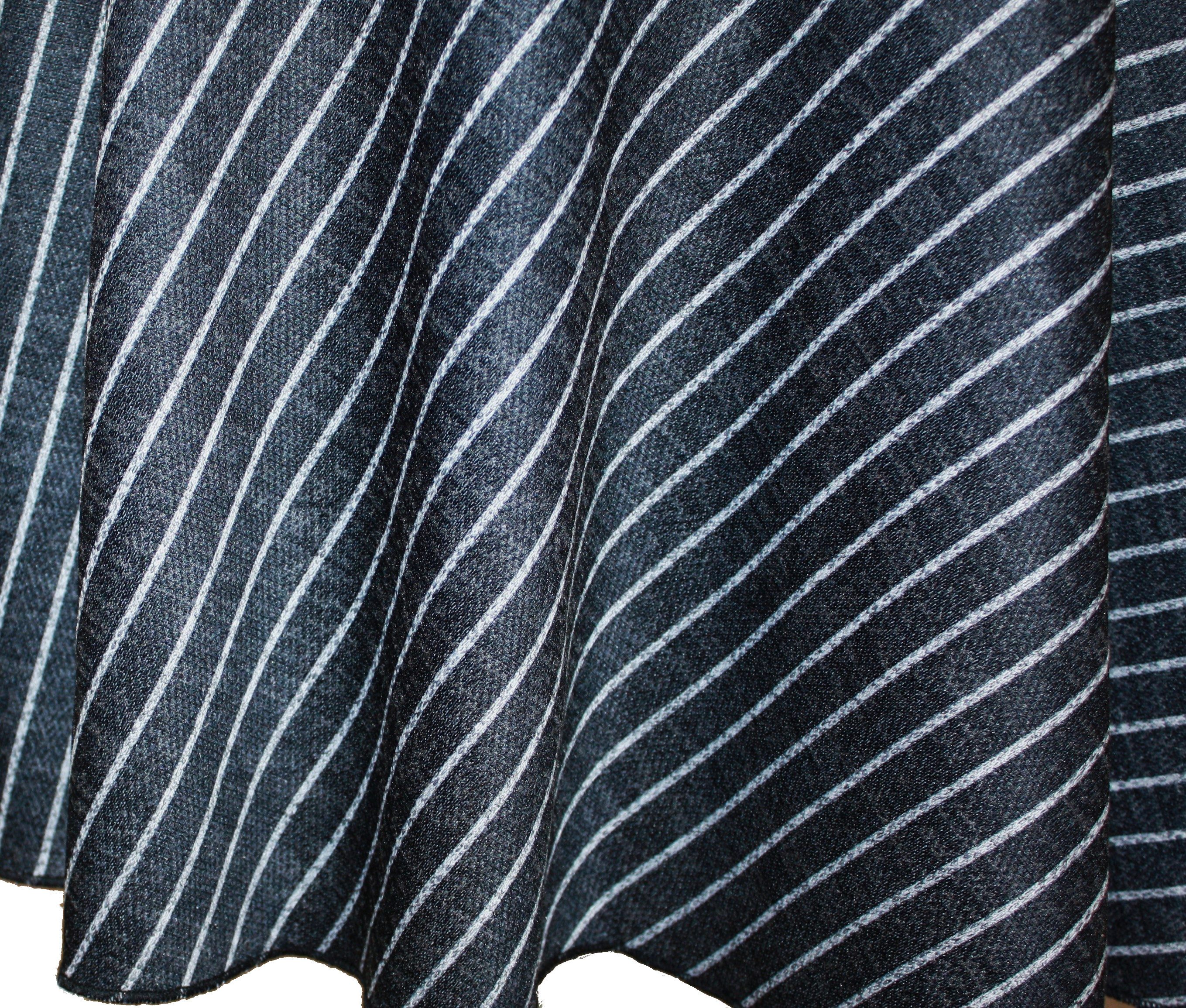 dunkle design Strickrock 57cm Feinstrick Farben zur Auswahl elastischer Bund