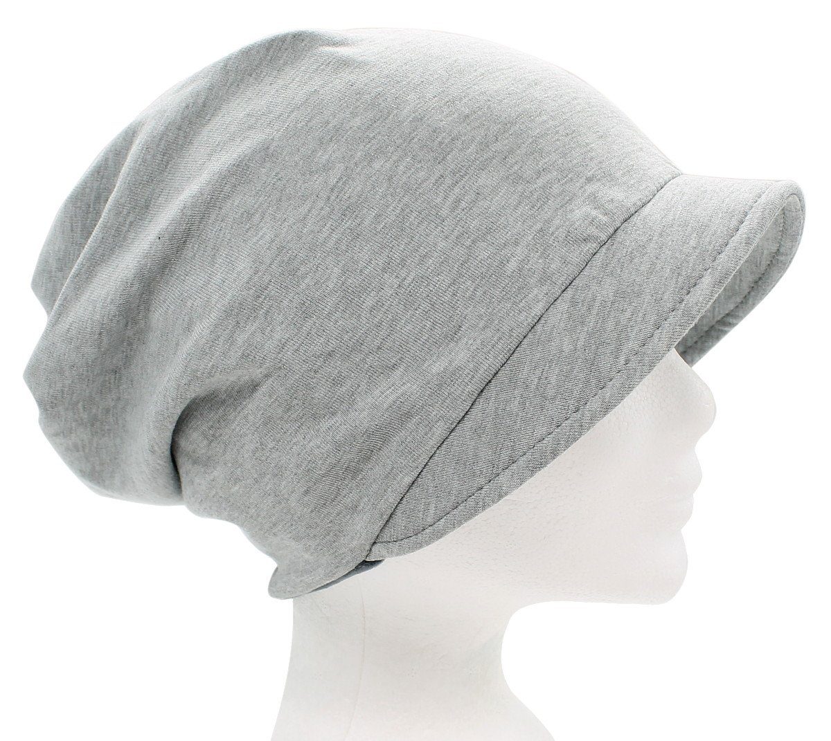 dy_mode Schirmmütze Gefütterte Beanie Mütze Mit Schirm und Zopfloch Ponytai günstig online kaufen