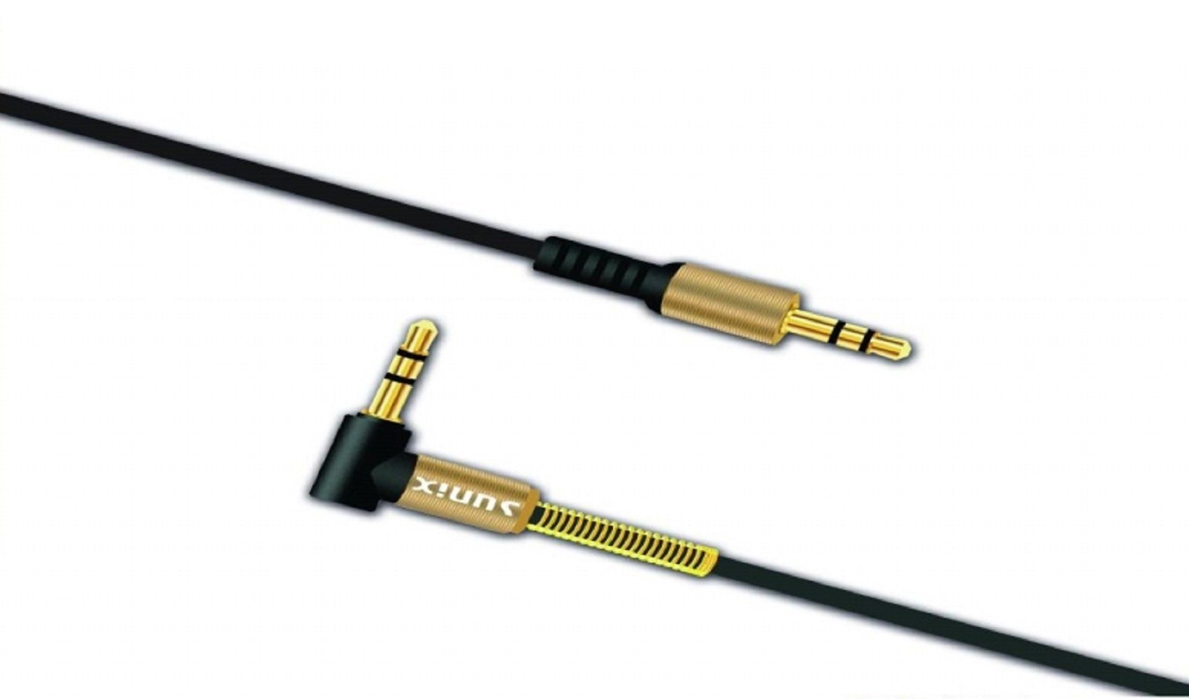 3.5mm Audio aux kabel Kopfhörer iphone Klinke auf Klinke Stereo Spirale Spring R 