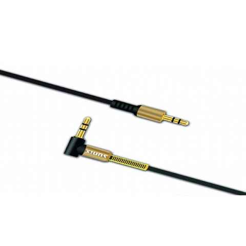 Sunix 1m Aux Kabel 3.5 mm Klinke Eingang Einfach Audio für Lautsprecher Audio- & Video-Kabel