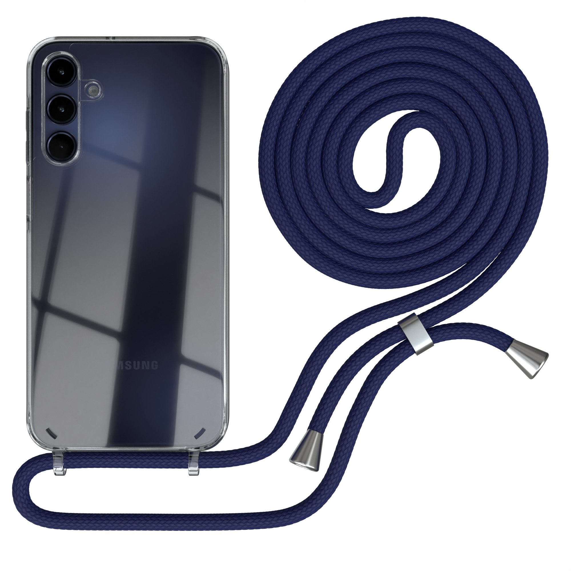 Handykette Hülle mit Kette für Samsung Galaxy A15