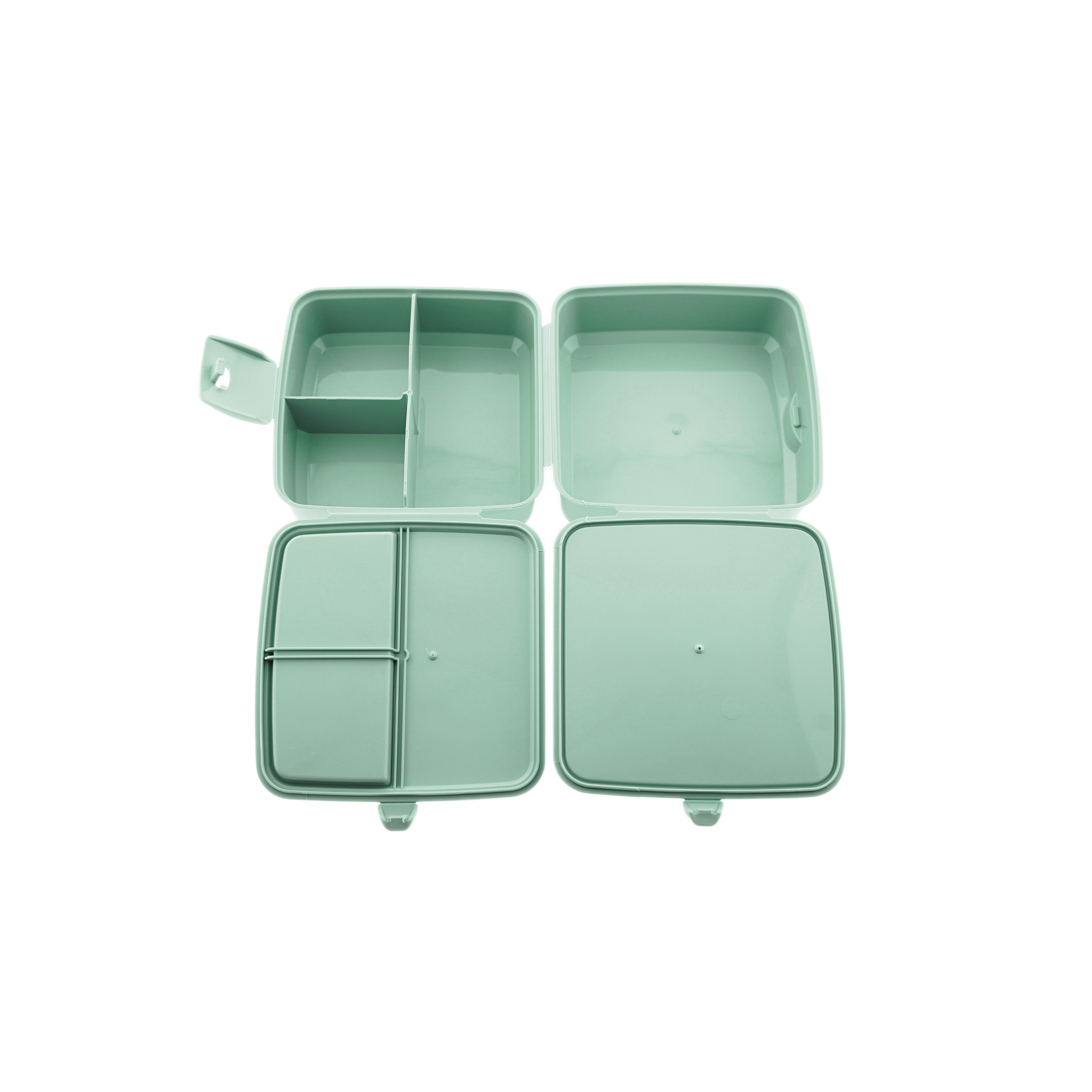 bahama Lunchbox Multi Brot- und Lunch Box mit Besteck, Kunststoff, (1-tlg), mit Besteck