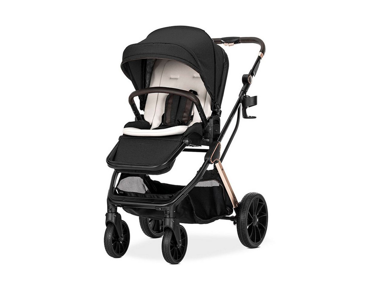 Thumbnail - Lorelli Kombi-Kinderwagen Kinderwagen 2in1 Glory Adapter, Babywanne, umkehrbarer Sportsitz
