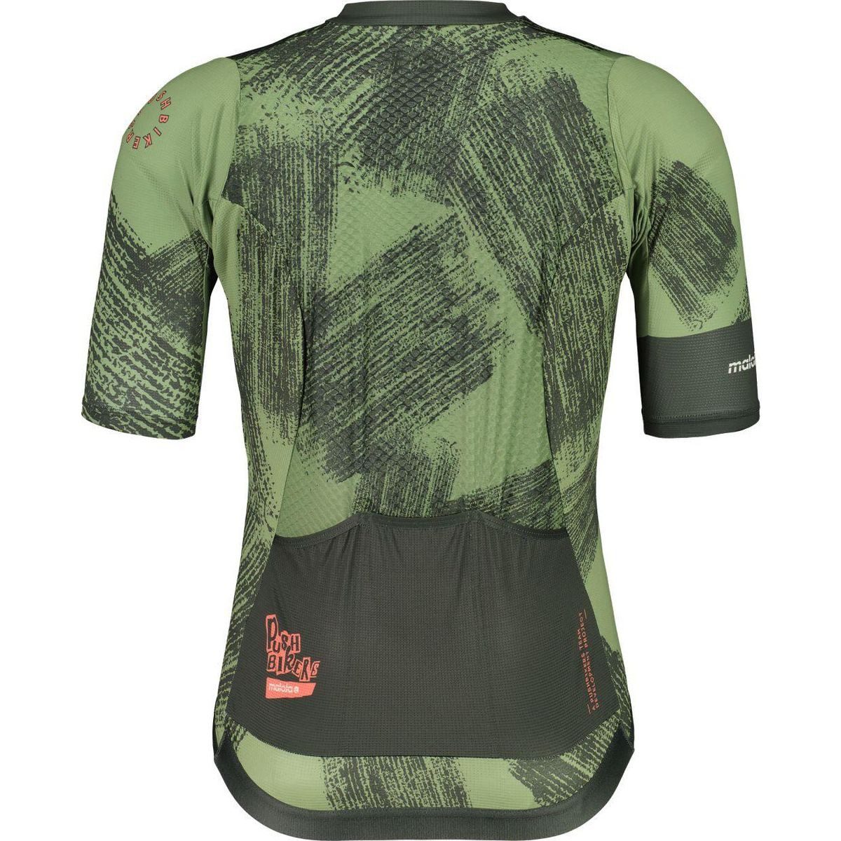 Maloja Radtrikot PushbikersM. Aero 1/2 Race-Trikot, entwickelt mit den Fahrern des Pushbikers Continental