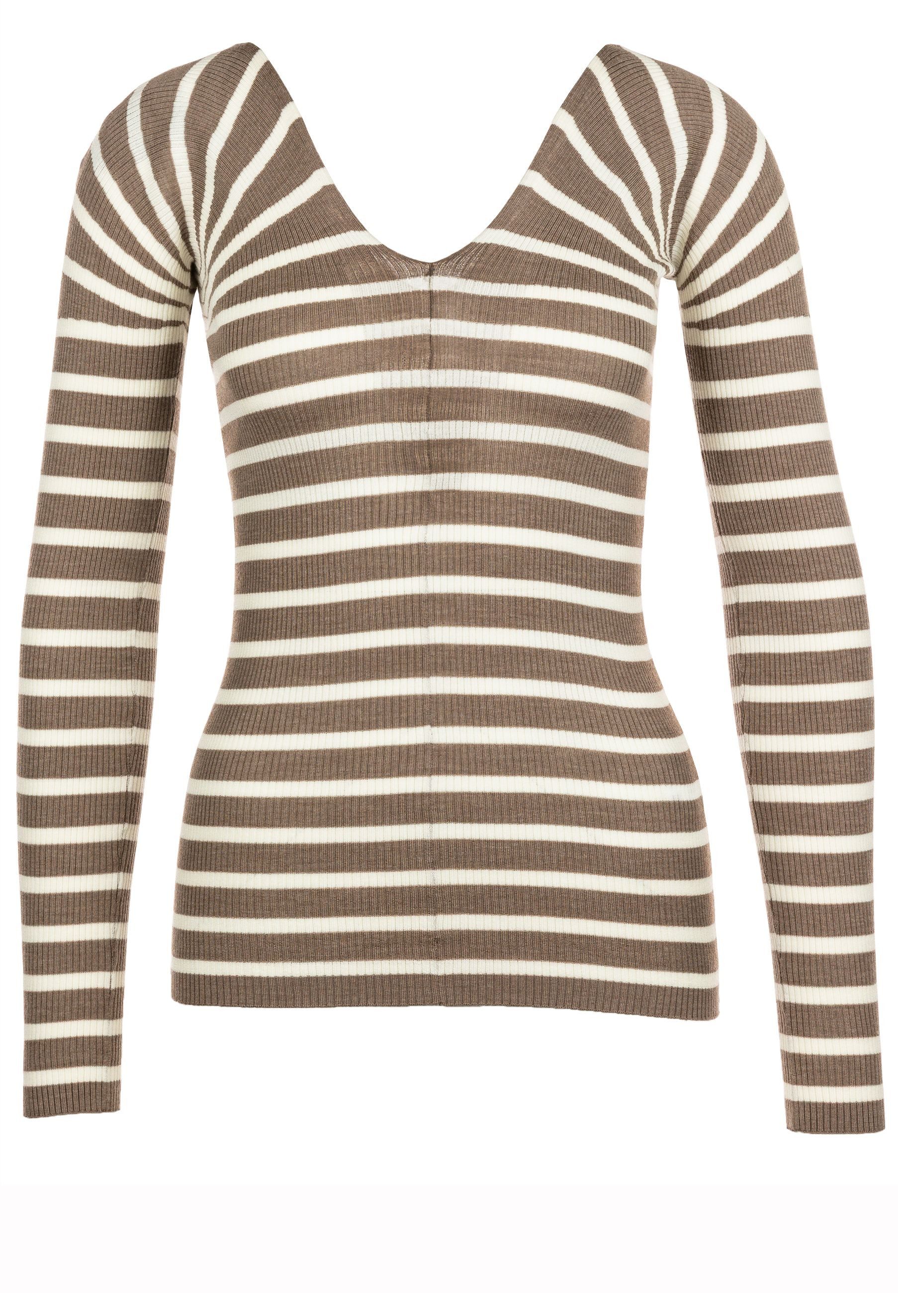 BOSS Strickpullover Famarinda aus Merinowolle (1-tlg)