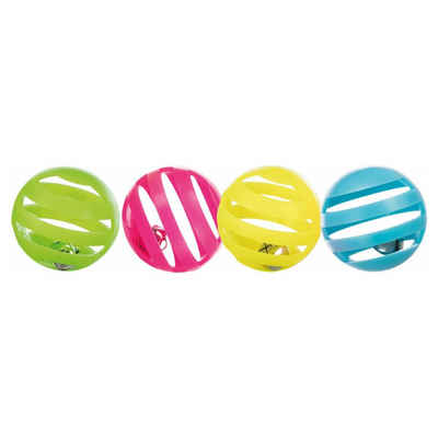 TRIXIE Tierball Set Spielbälle mit Schelle