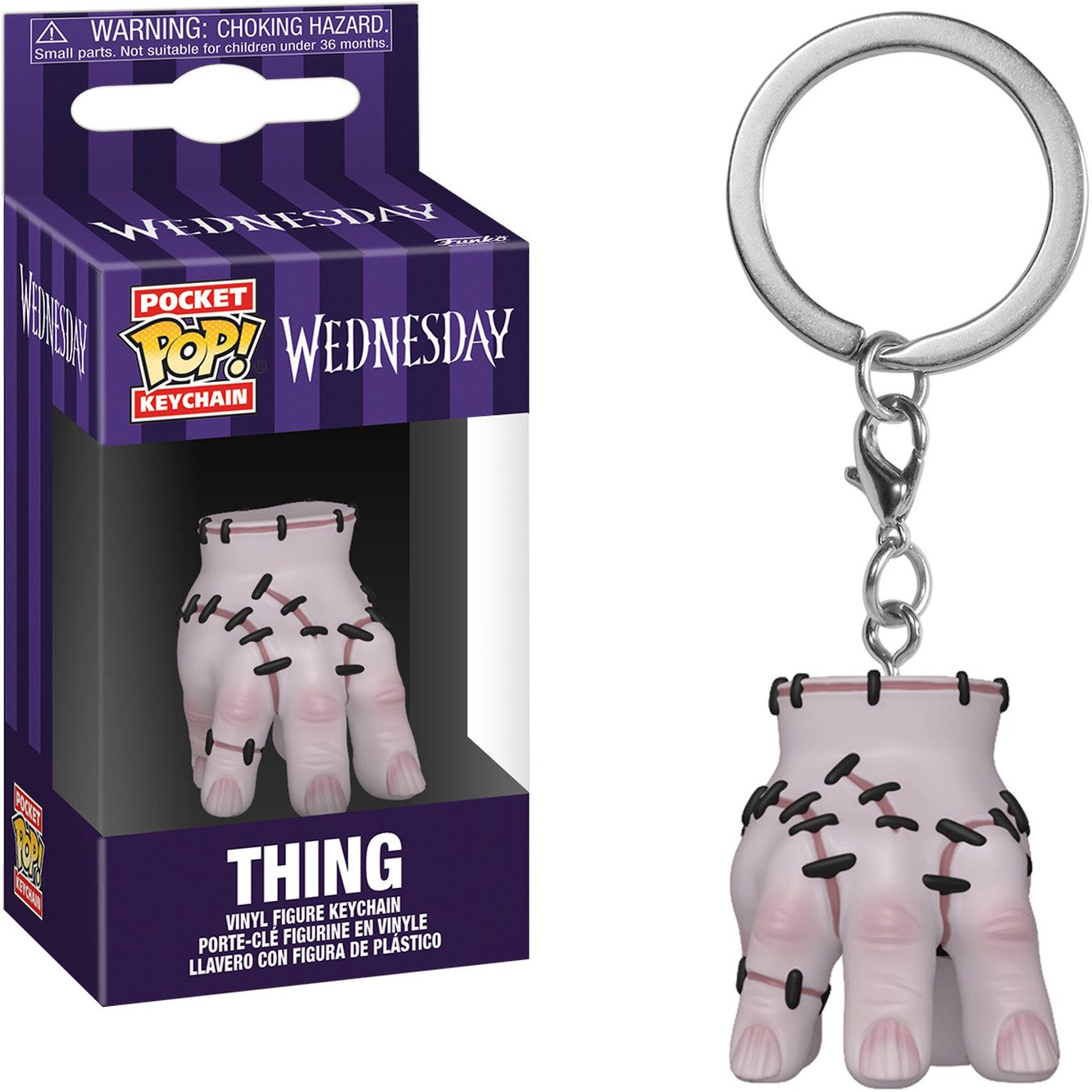 Funko Schlüsselanhänger Wednesday - Thing Schlüsselanhänger
