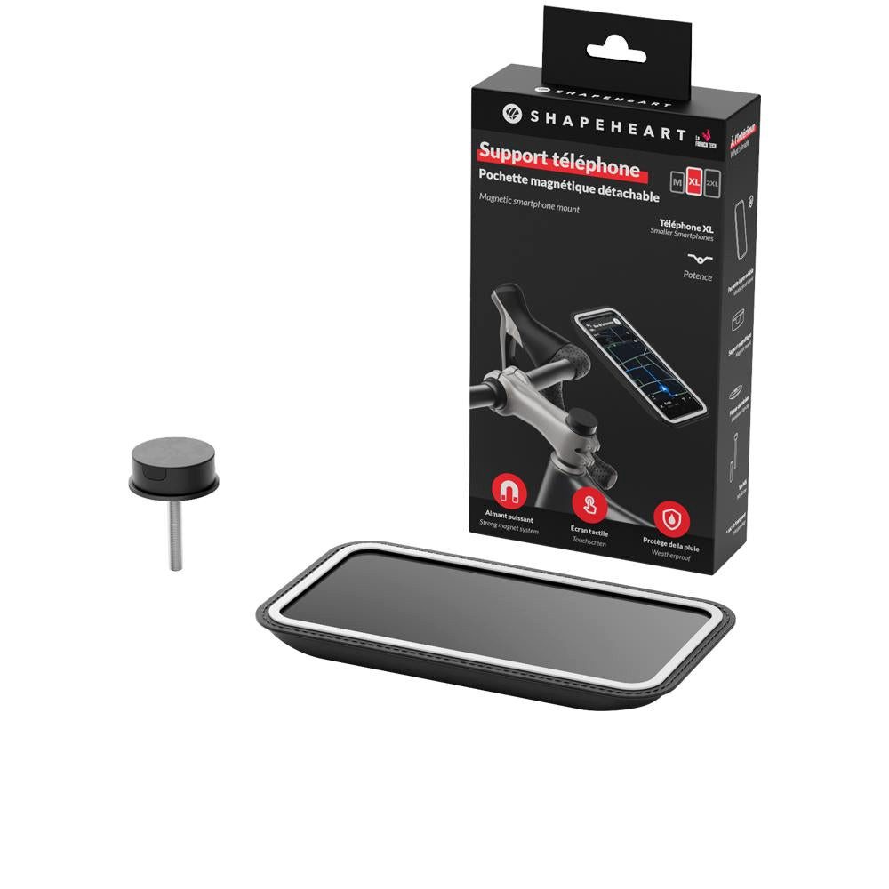 Shapeheart Smartphone-Halterung Shapeheart Handyhalter STEM XXL Schwarz - Magnetische Halterung mit Hü