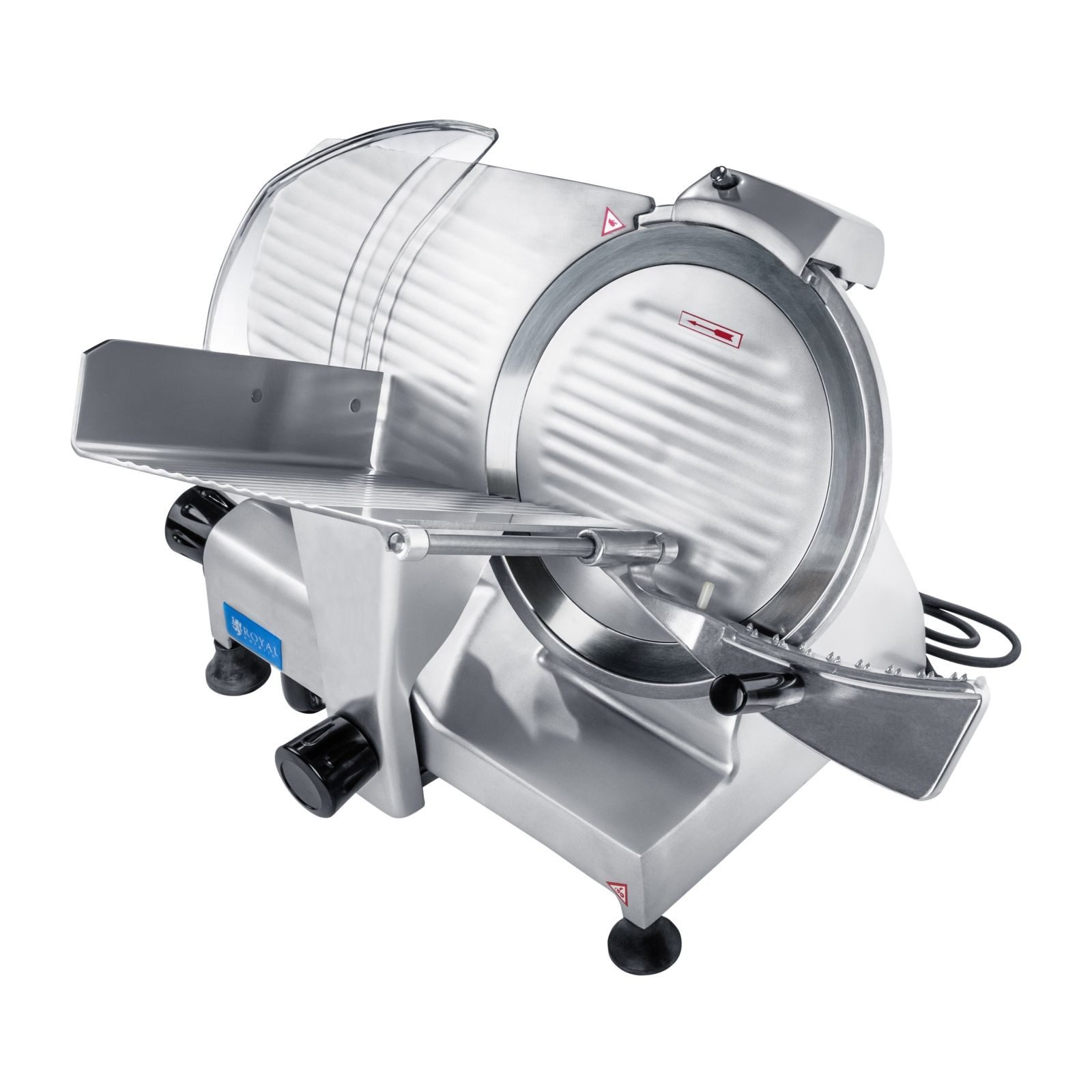 Royal Catering Allesschneider Aufschnittmaschine 0-12mm Gastro Wurstschneidemaschine Profi 120W, 120 W