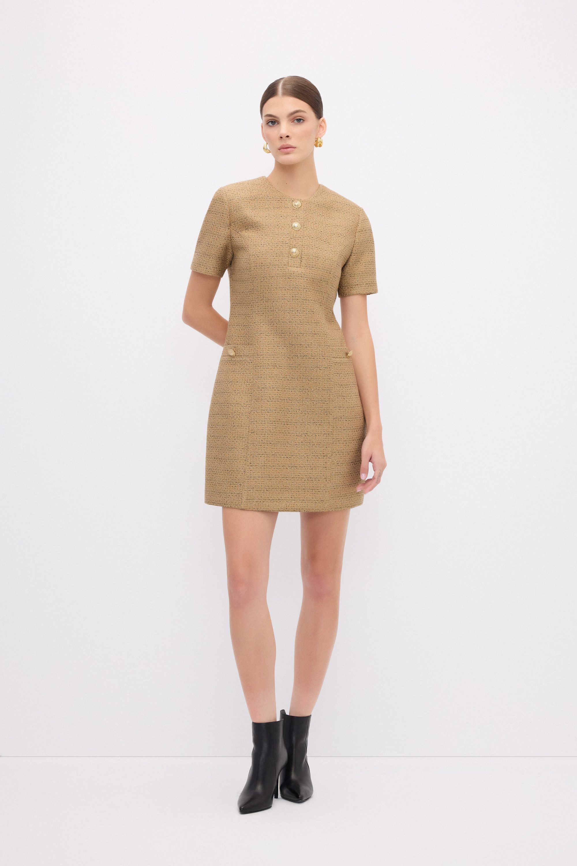 adL Minikleid Tweed-Minikleid