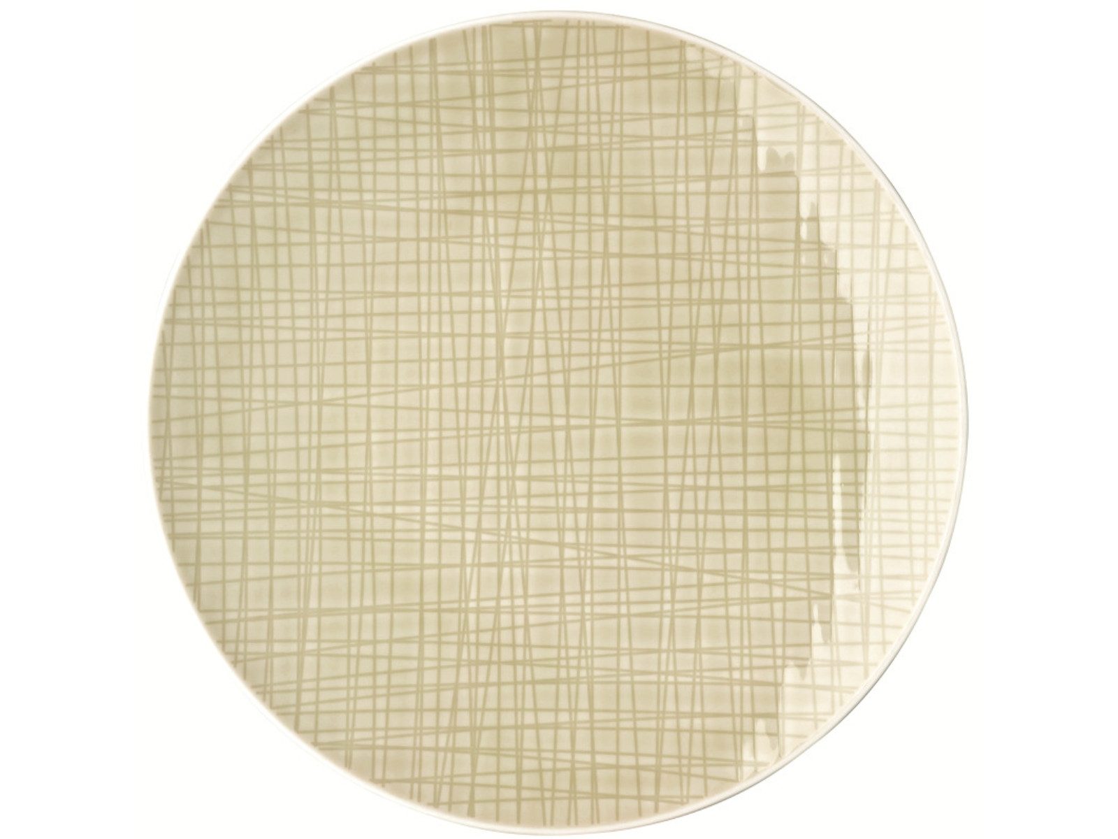 Rosenthal Speiseteller Mesh Colours Cream Teller flach 30 cm, Teller Flach