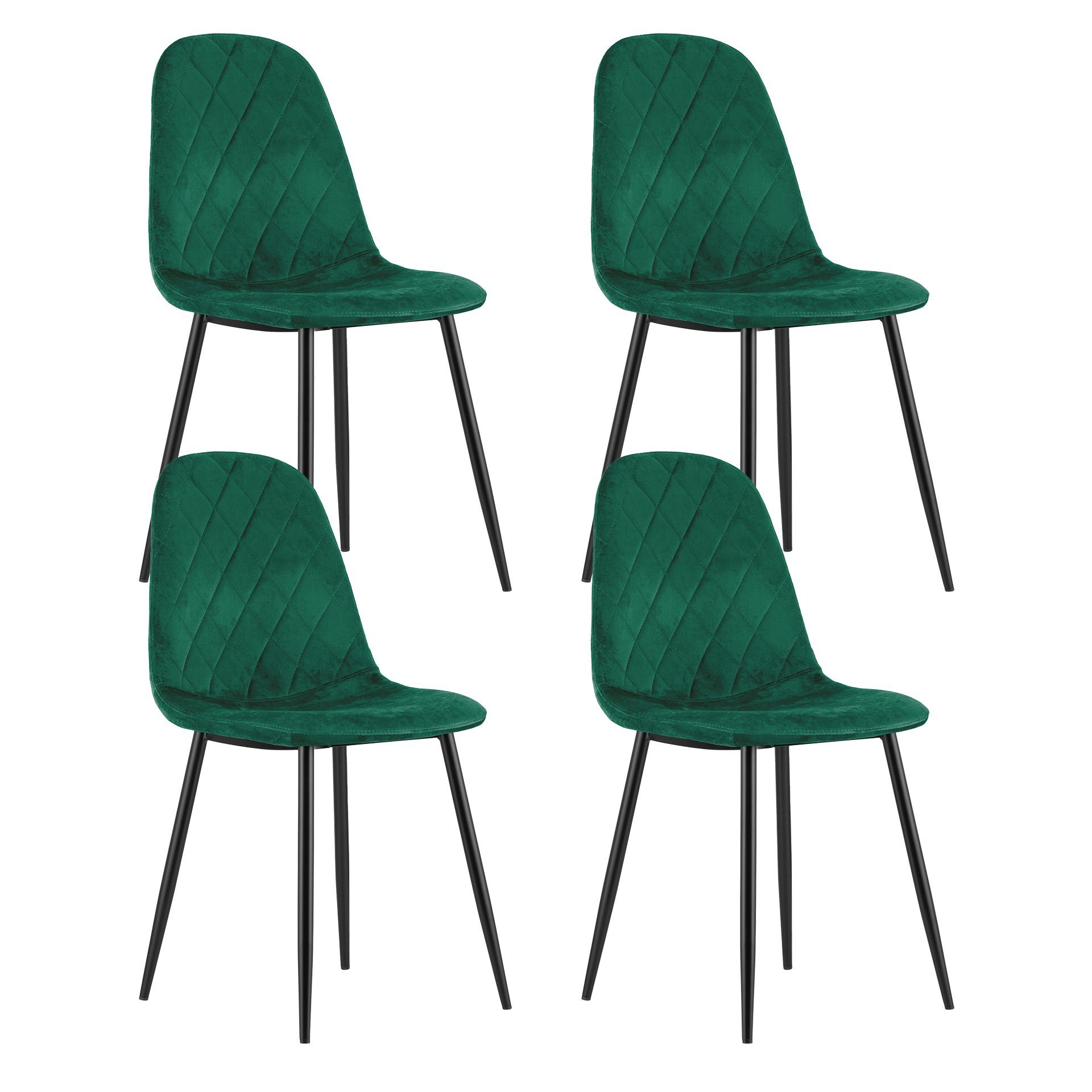 Home Collective Esszimmerstuhl 4er Set Polsterstuhl günstig online kaufen