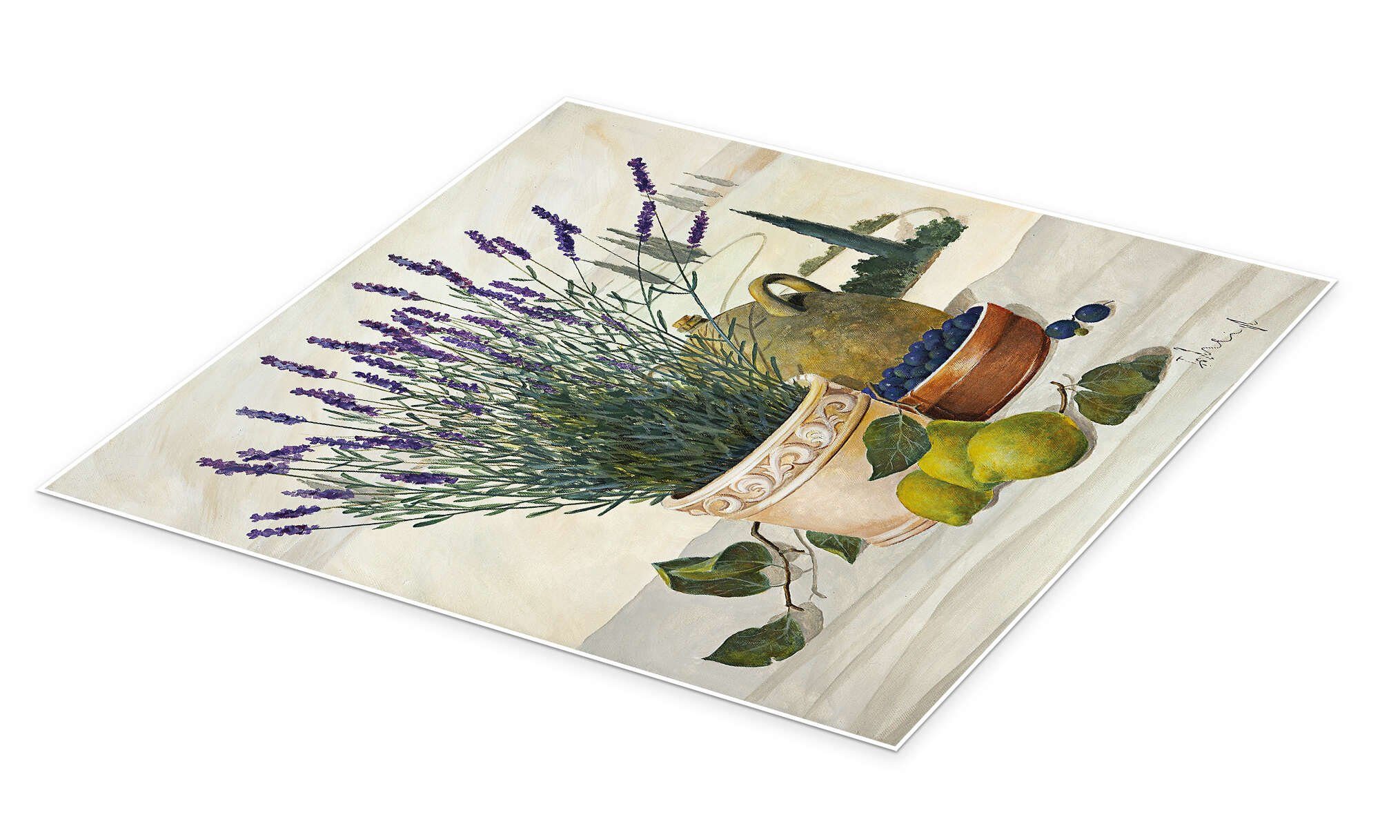 Posterlounge Wandbild Provenzalische Auswahl, Franz Heigl, erhältlich als Poster, Leinwandbild, Wandsticker oder Acrylglasbild