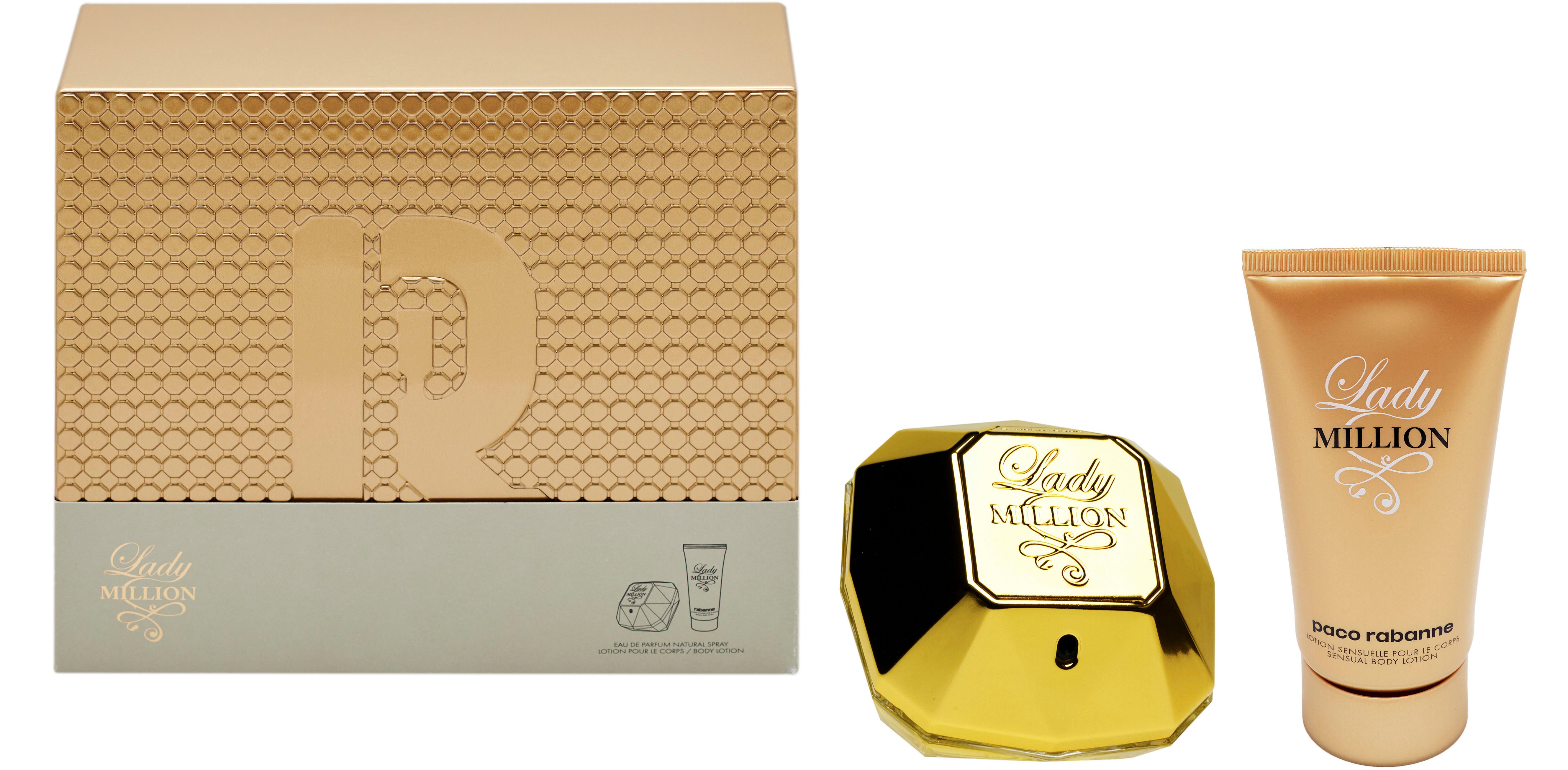 paco rabanne Duft-Set Lady Million, 2-tlg., mit selbstbewusstem Charakter