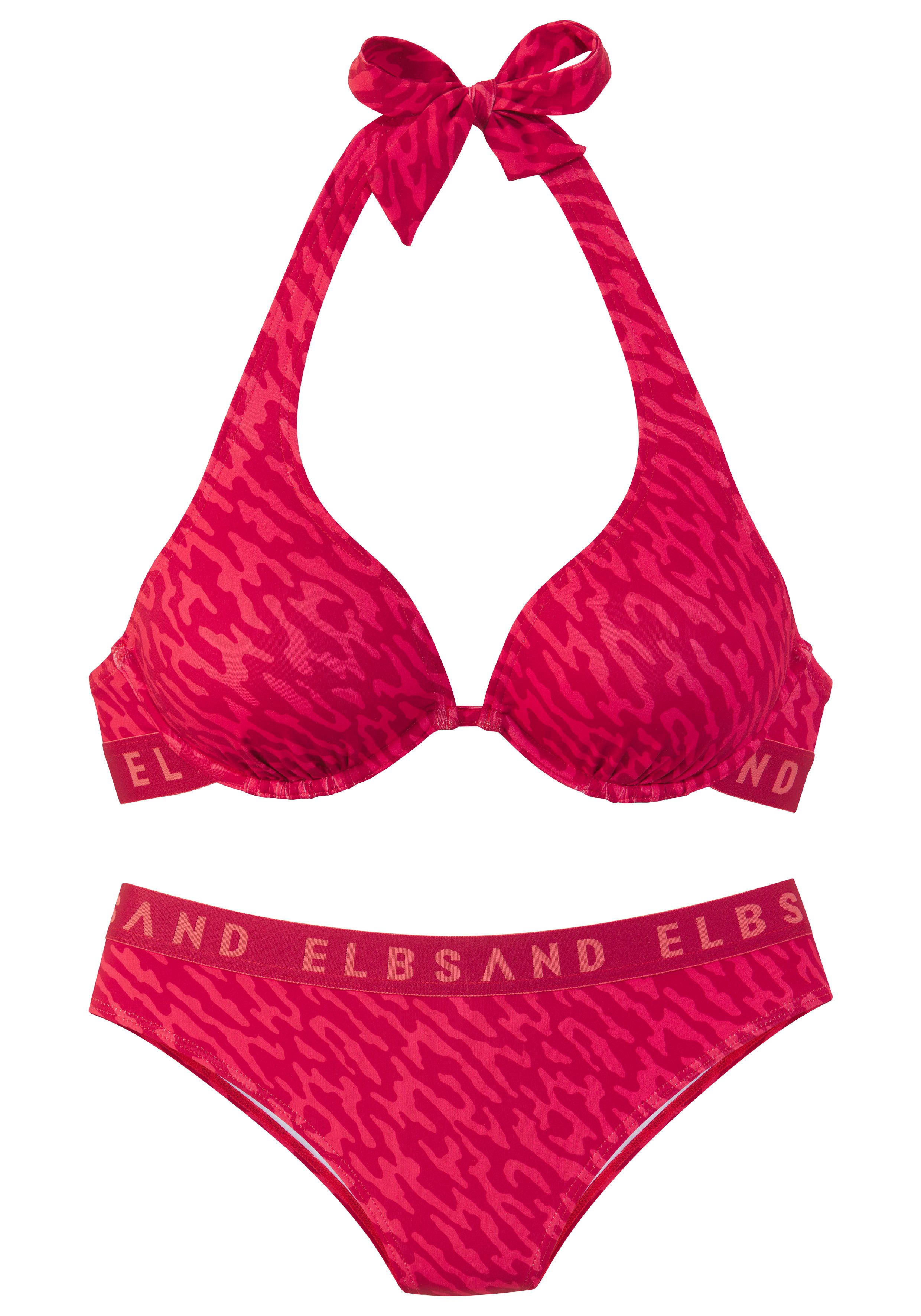 Elbsand Bügel-Bikini mit Markenschriftzug günstig online kaufen
