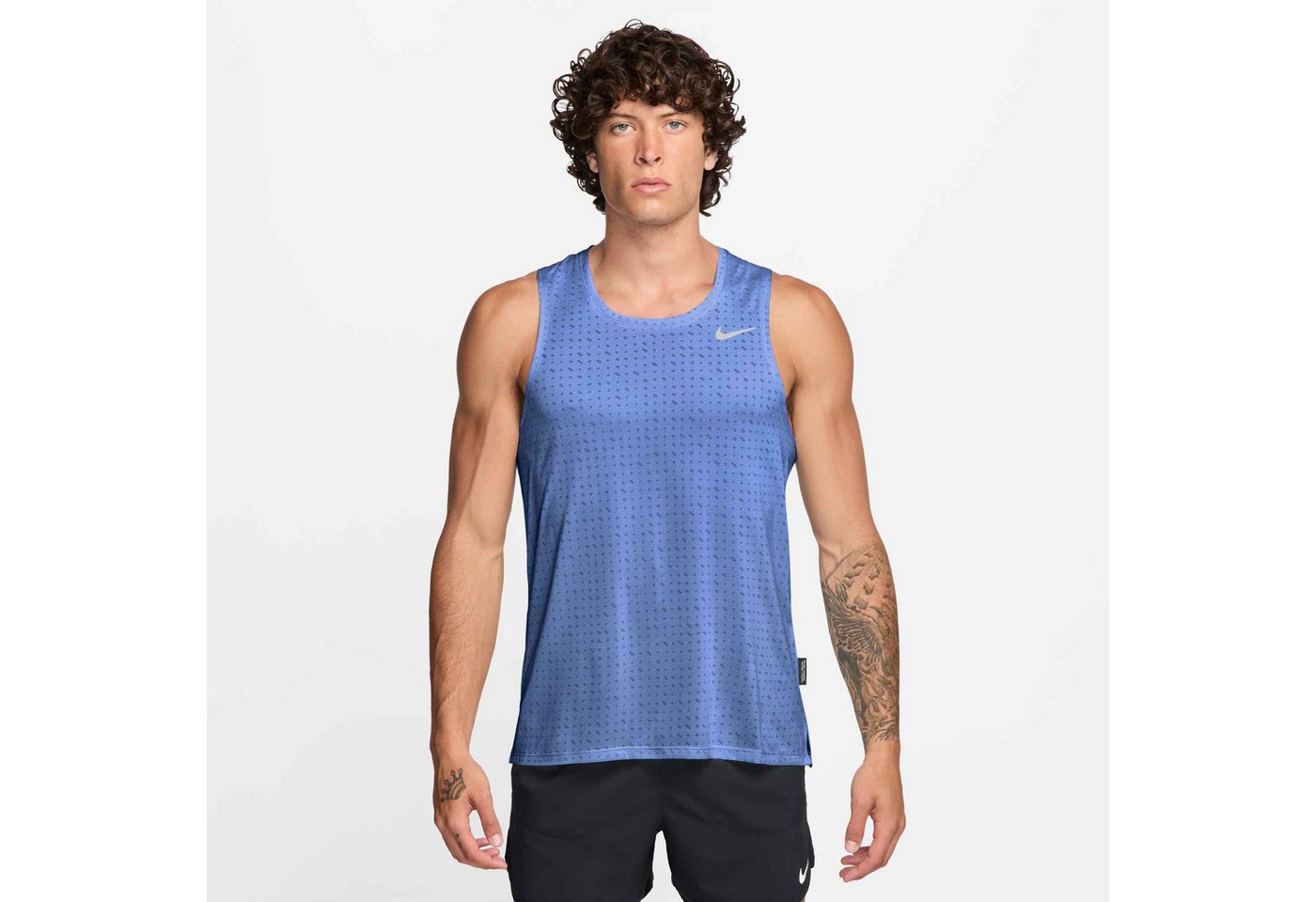 Nike Laufshirt M NK DF BREATHE MILER TANK für das Laufen entwickelt, mit Dri-FIT-Technologie, ärmelloses Design