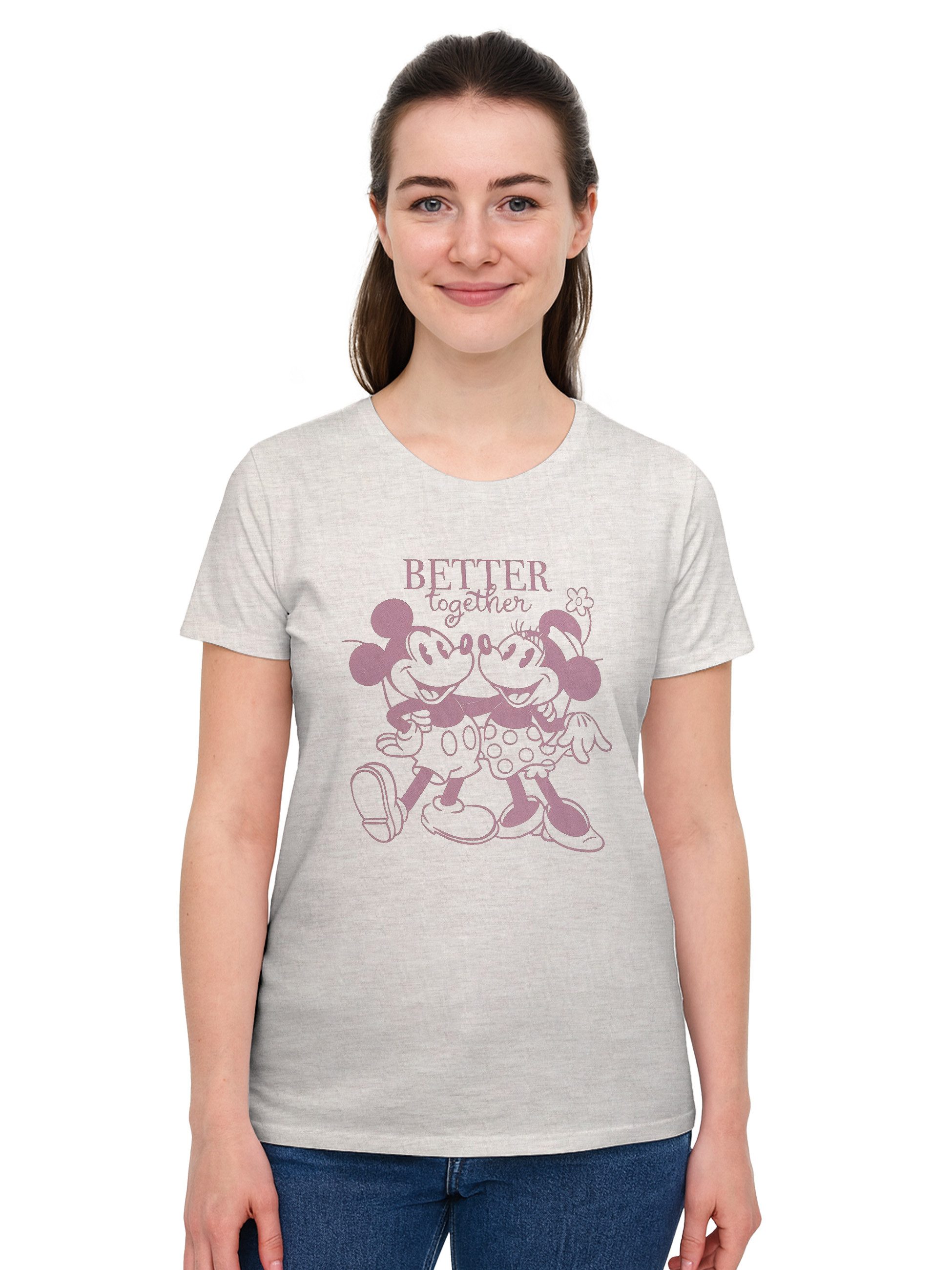 United Labels® T-Shirt Disney Minnie Mouse T-Shirt Better together Oberteil Shirt Top