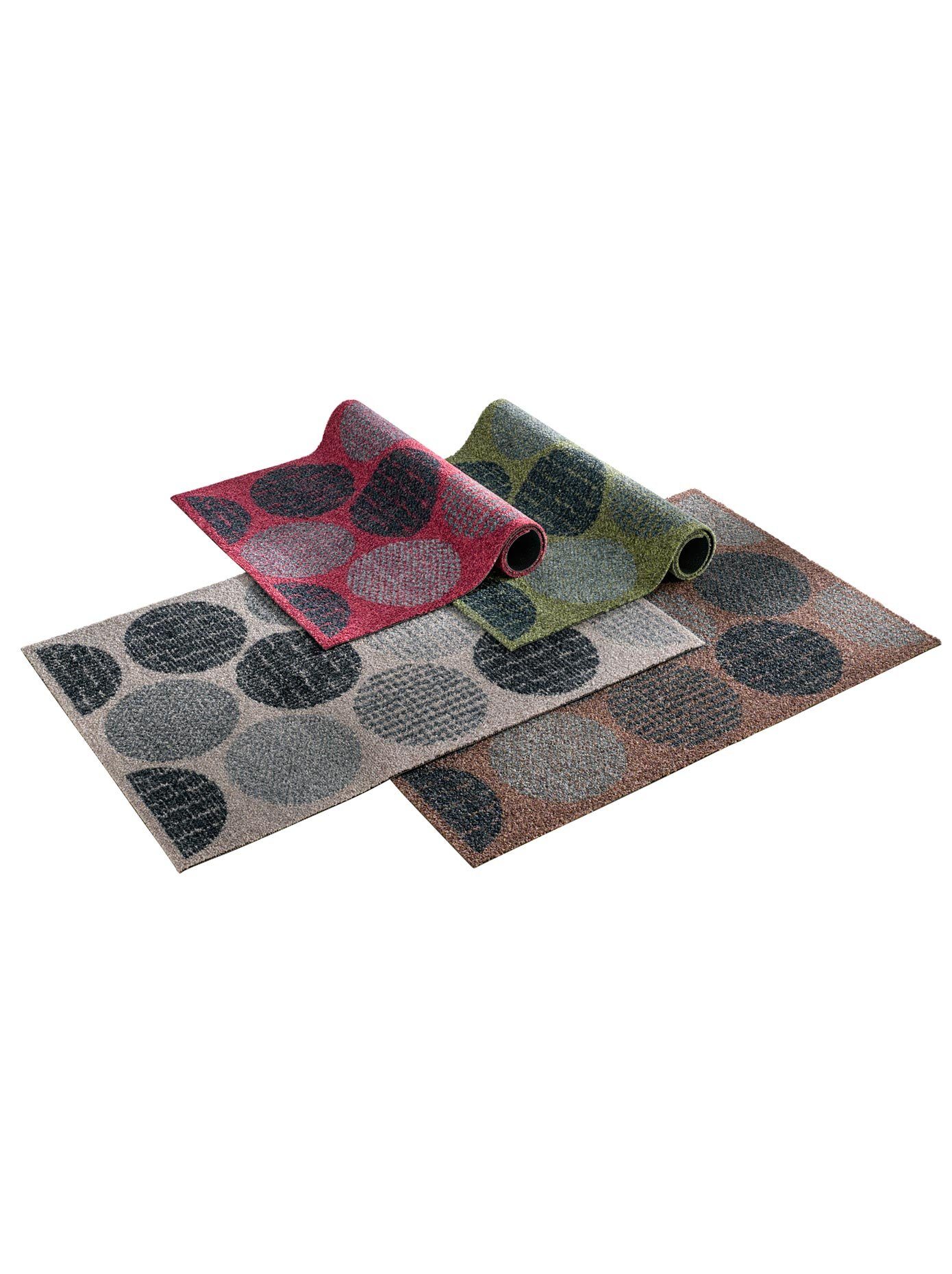 Kokos Fußmatten braun Teppichfarbe Carpet Color by WACO Knorr Prandell grün 