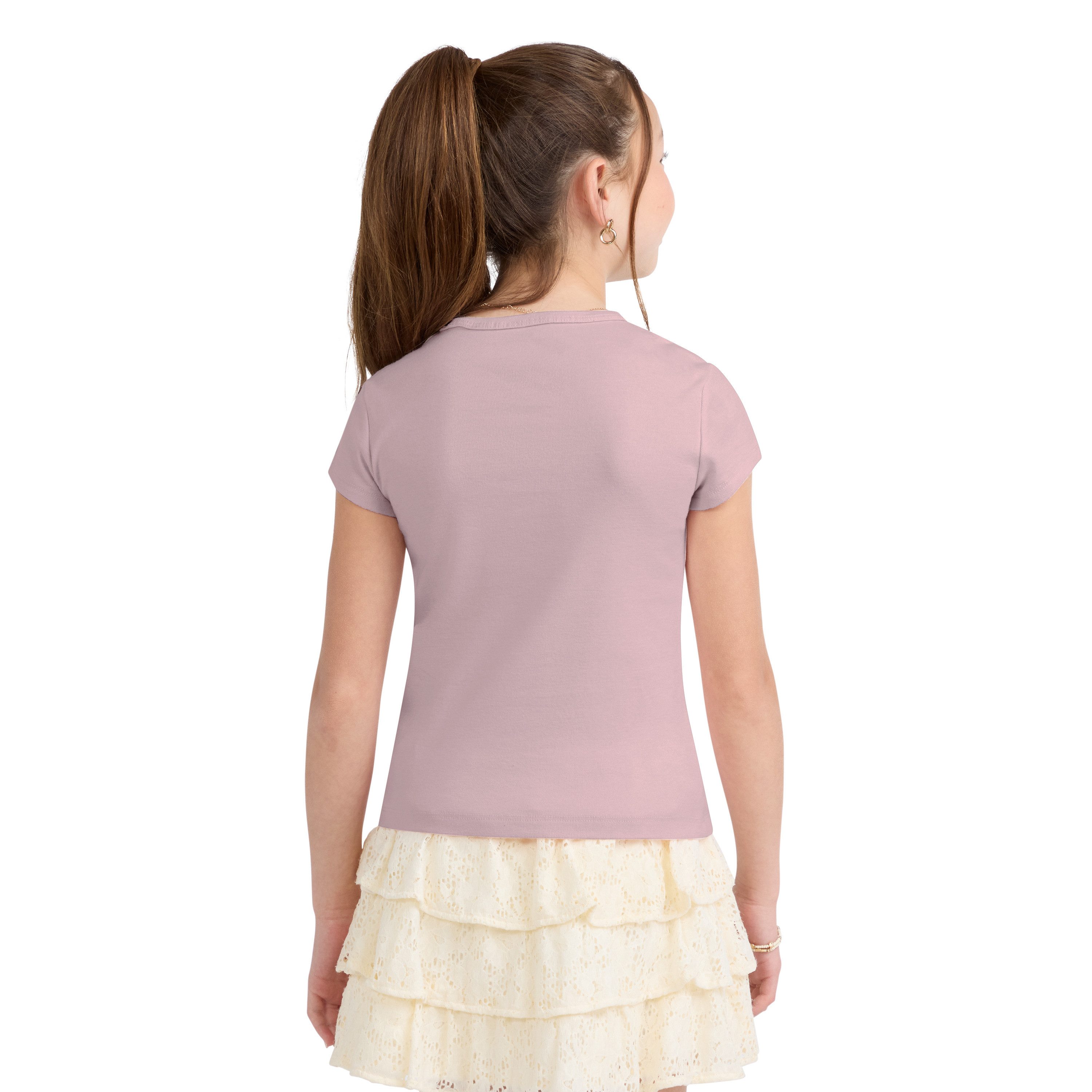 Abercrombie Kids T-Shirt AFG ME & THE GIRLS BABY TEE mit Katzen-Print, für Girls