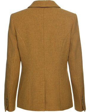 Highmoor Jackenblazer Tweedblazer mit Lodenkontrast