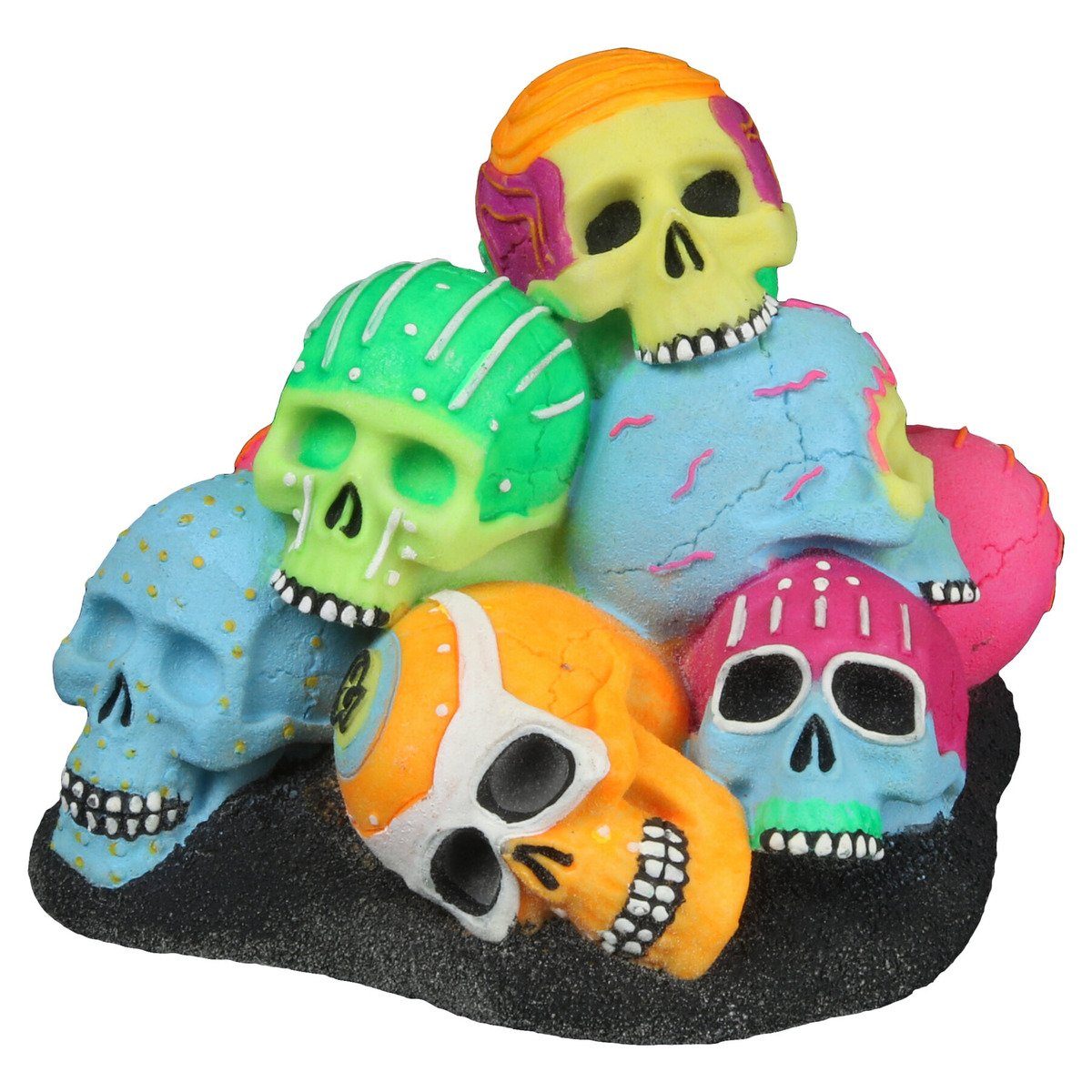 Aquariendeko Aquarium Dekoration Dia de los Muertos Schädelhaufen