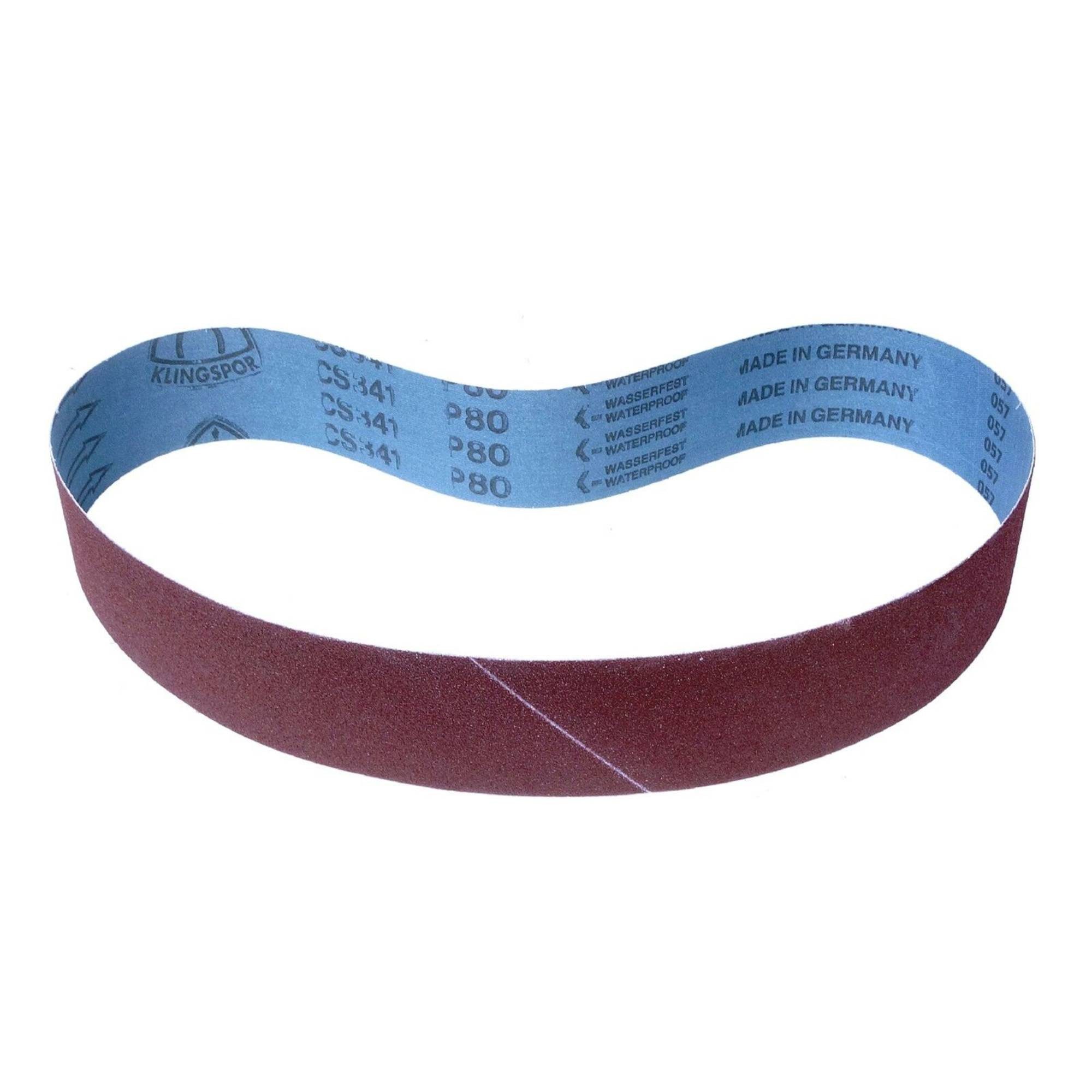Thumbnail - Klingspor Schleifpapier 6er Set Klingspor Nass-Schleifband CS341X, 50 x 2000 mm, nach Wahl, (CS 341 X, 6 St)