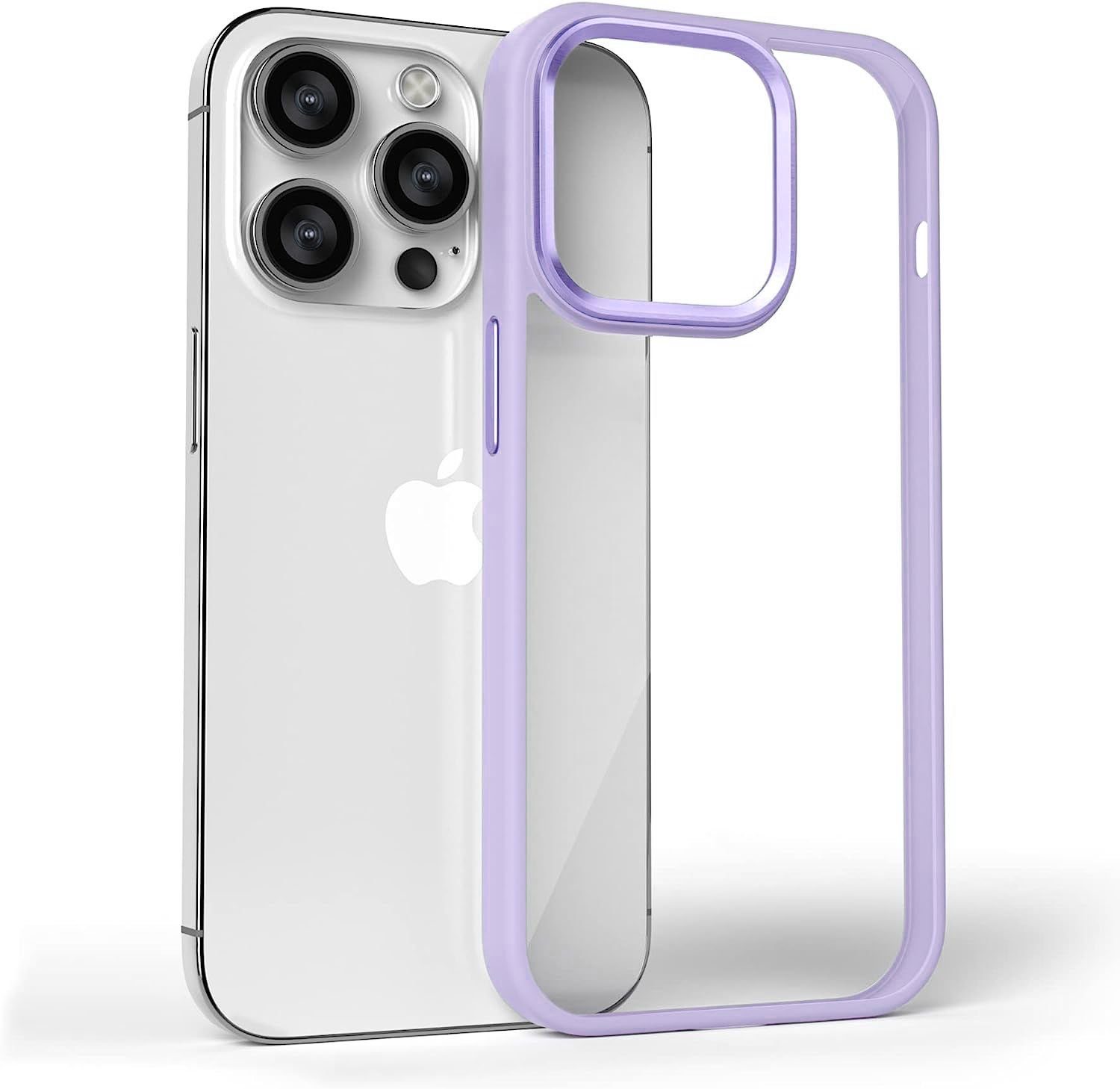 Winch Handyhülle iPhone 14 Pro farbig mit durchsichtigem Backcover, MagSafe tauglich