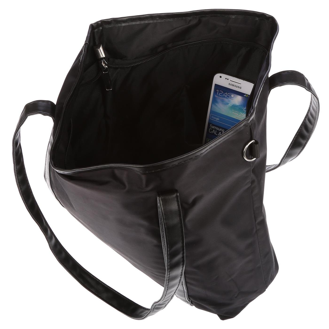 Christian Wippermann Umhängetasche Große Damen Tasche Shopper Bag Umhängetasche Handtasche (einzeln), Messenger Damentasche