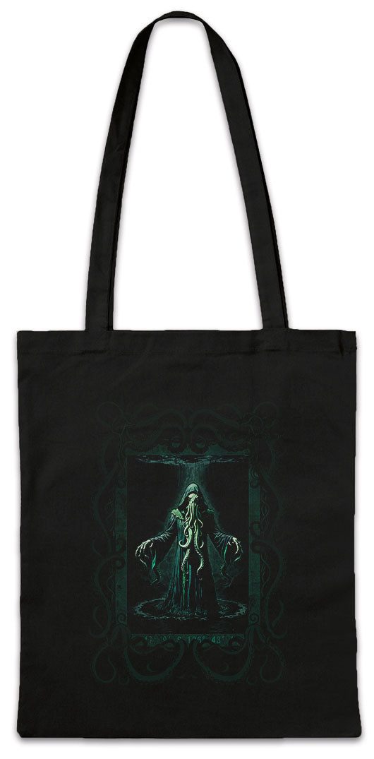 Beuteltasche Cthulhu Death Stofftasche H.P. Lovecraft Arkham Azathoth Horror