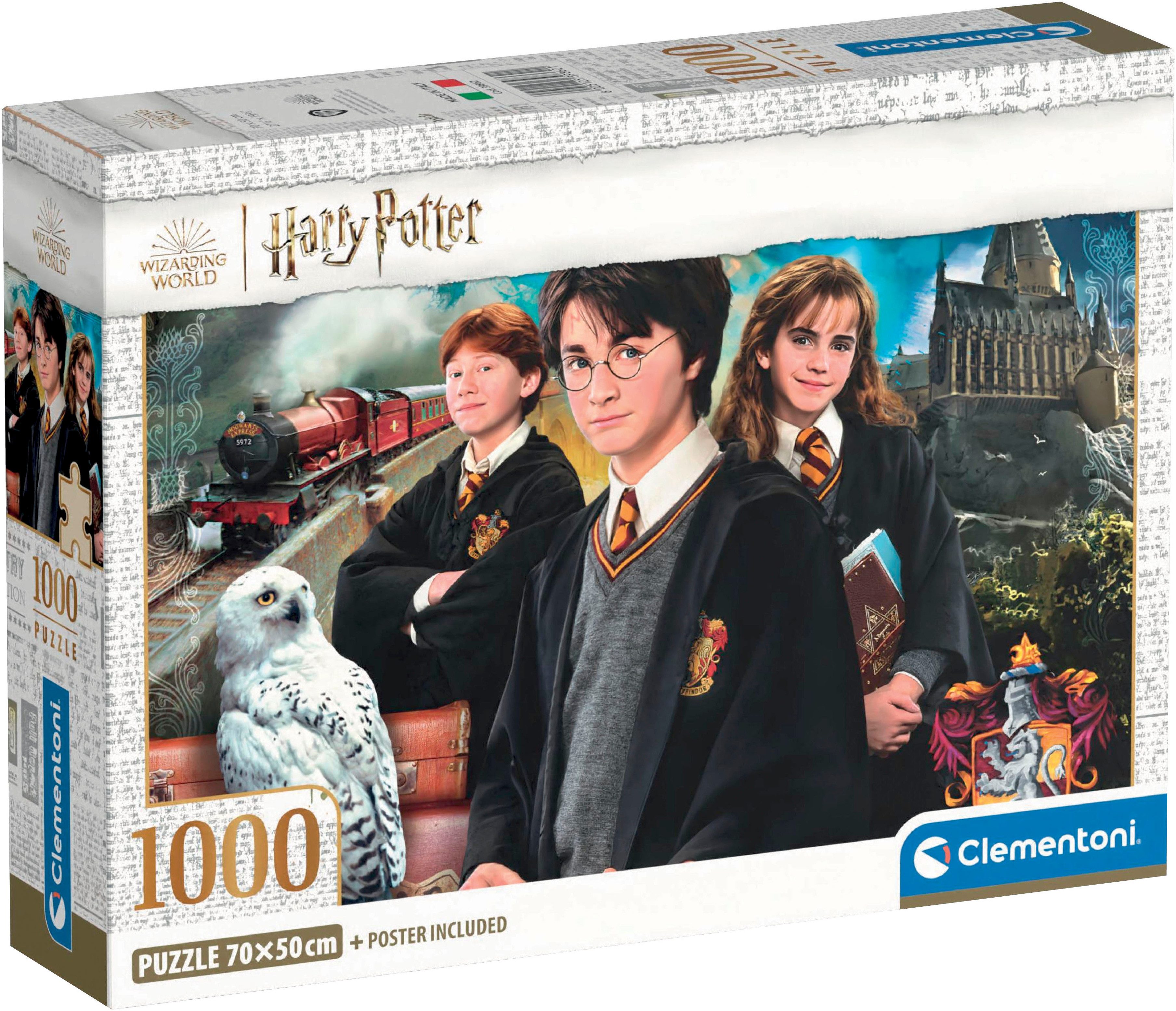 Clementoni® Puzzle High Quality Collection, Harry Potter, 1000 Puzzleteile, günstig online kaufen