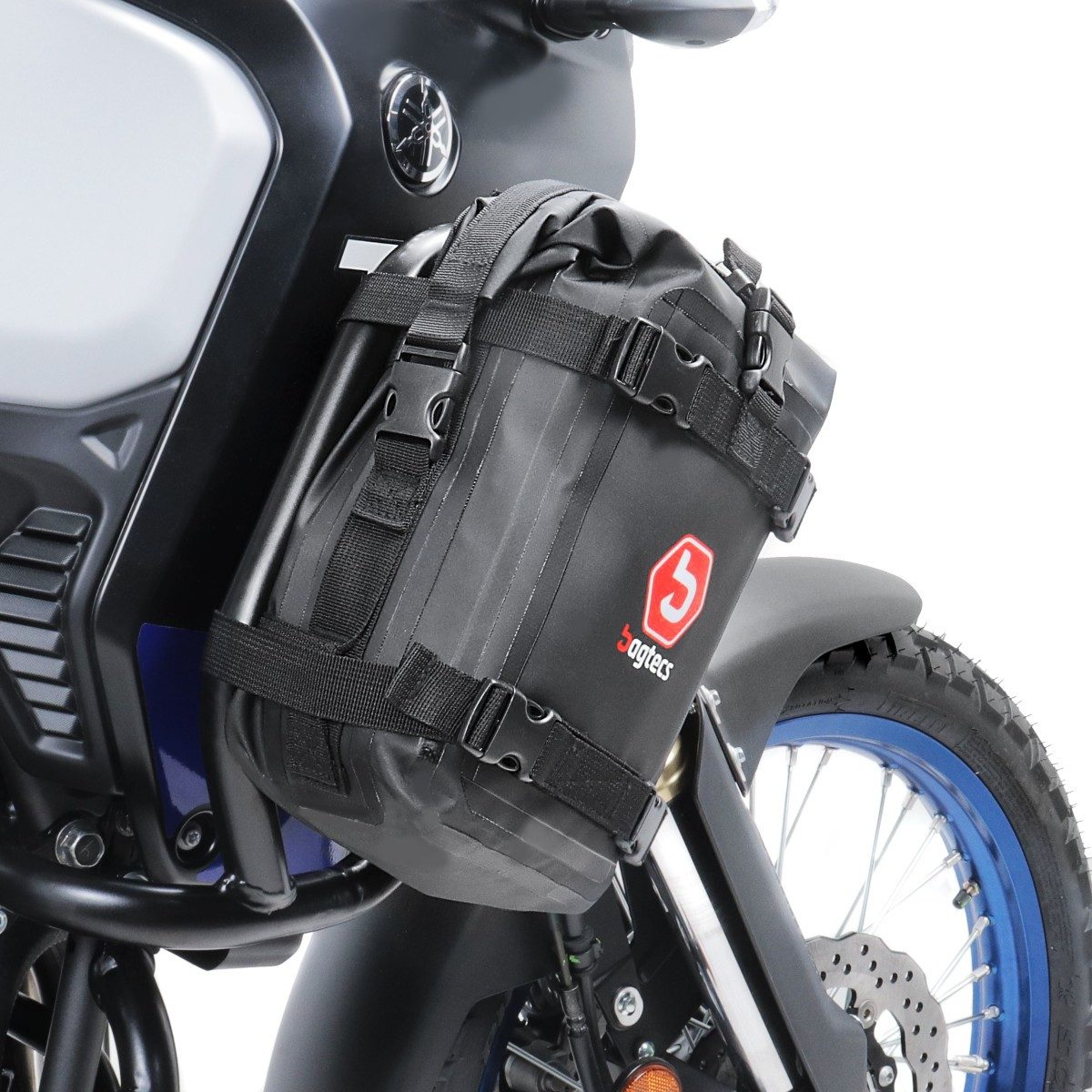 Bagtecs Rahmentasche Set 2x Motorrad Sturzbügeltasche für Schutzbügel # K4 wasserdicht 10 L