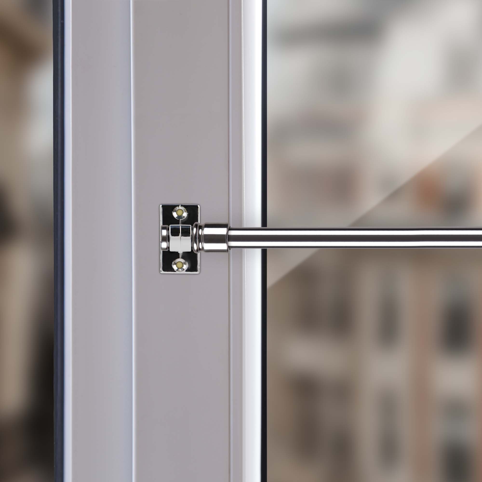 Bestlivings Caféhausstange aus Edelstahl für Bistro-, Scheiben- oder Küchen günstig online kaufen