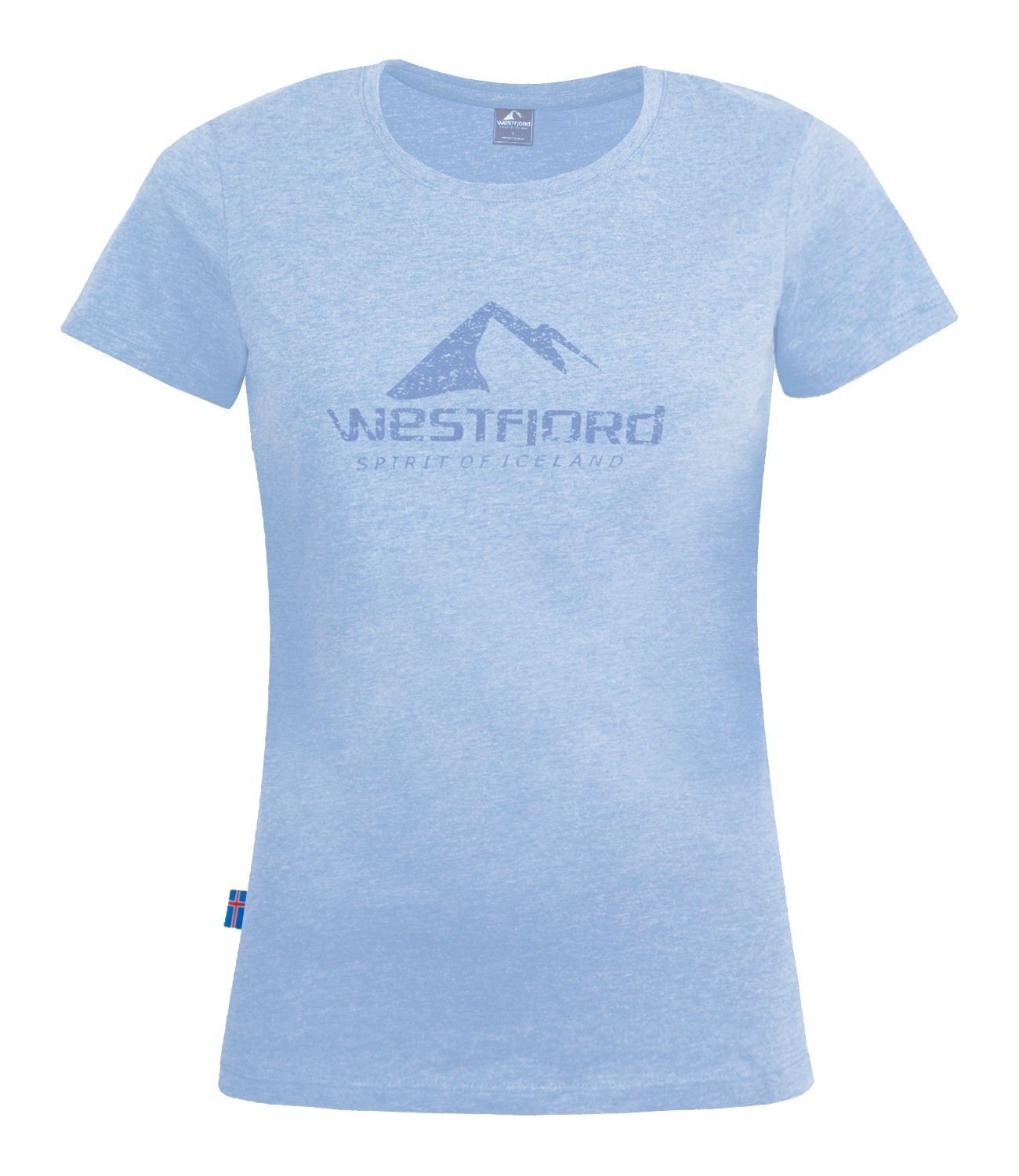 Westfjord T-Shirt Hekla Zen Blau
