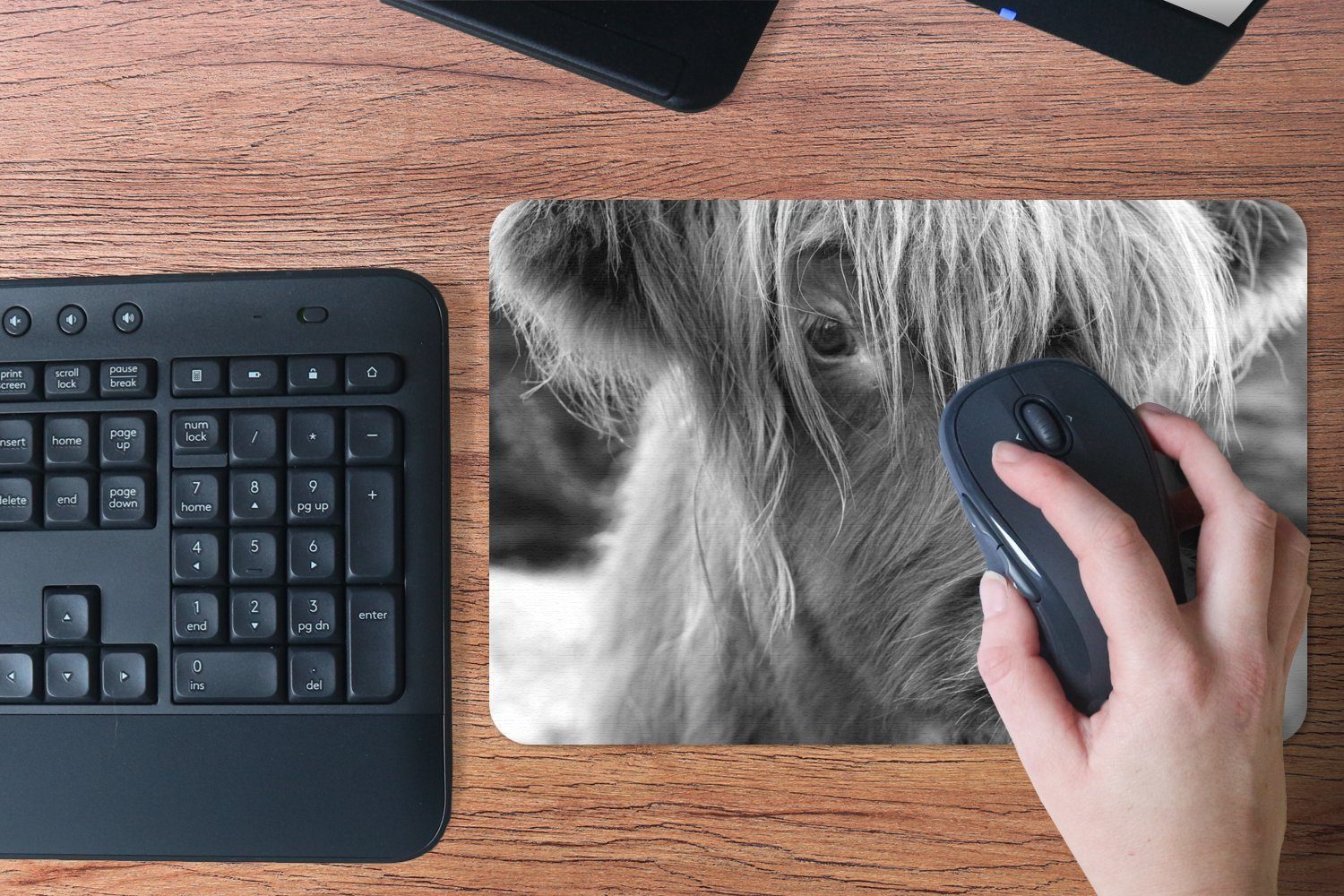 MuchoWow Mauspad (1-St), Mouse pad, Gaming Deko, PC Zubehör, 27x18 cm