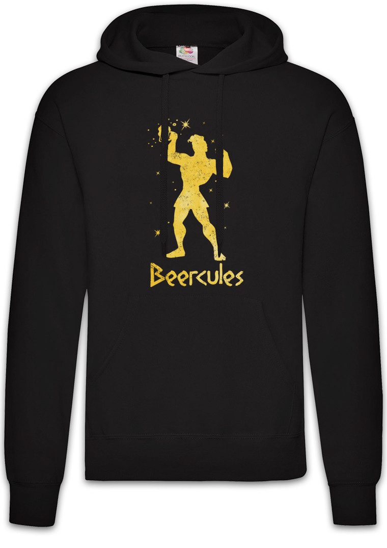Hoodie Beercules Herren Hoodie Alkohol Alcohol Beer Get Drunk Bier Karneval