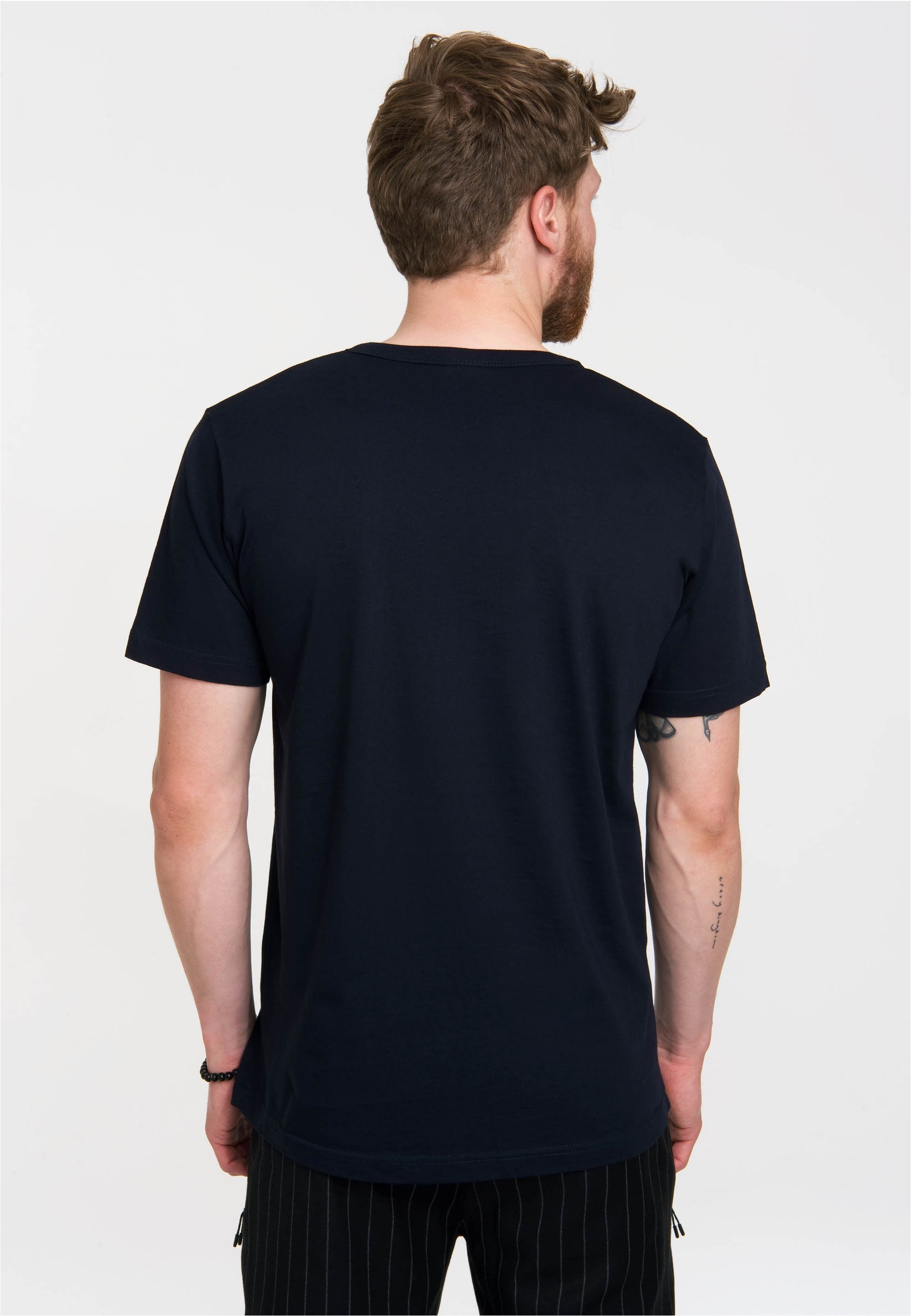 LOGOSHIRT T-Shirt Avengers - Marvel - Heroes United mit auffälligem Print