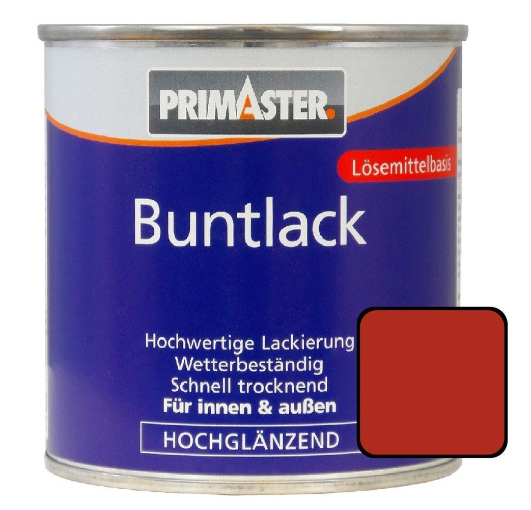 Primaster Acryl-Buntlack Primaster Buntlack ml 3000 125 RAL feuerrot