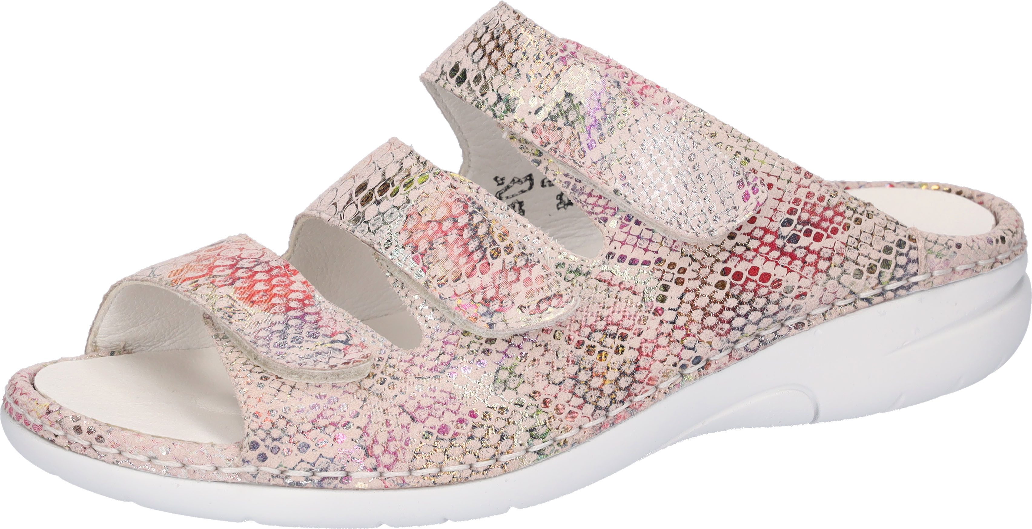 Waldläufer GUNNA Pantolette, Klettschuh, Sommerschuh, Komfortschuh in Bequemweite G (weit)